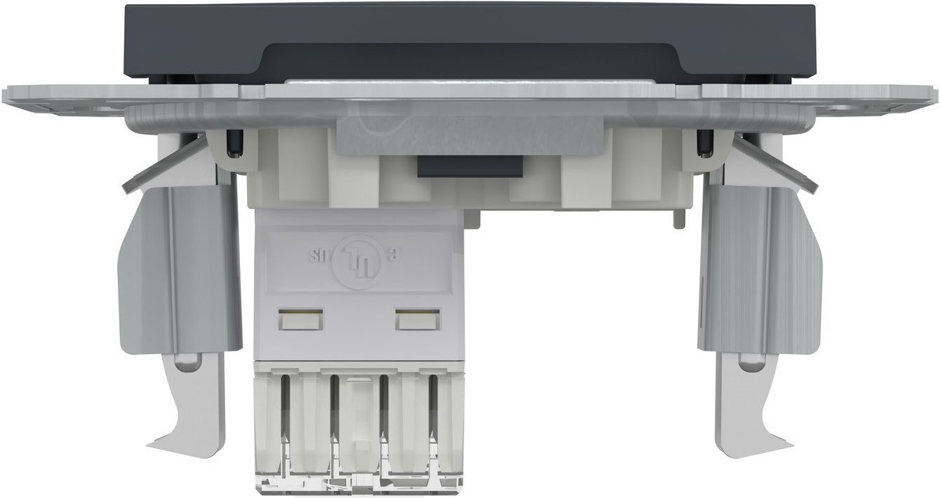 Комп'ютерна розетка RJ45 Schneider Electric, Asfora (антрацит, без рамки) (EPH4300171) фото8