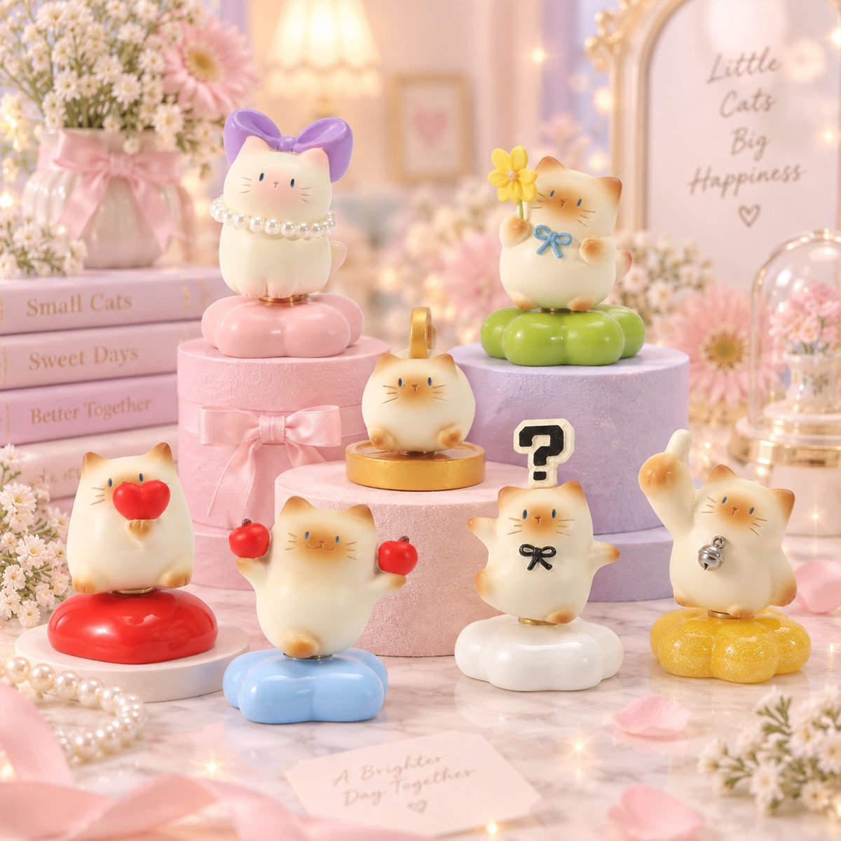 Механическая игрушка Pop Top серии Cat Cat PAI Котики счастья (W1244-25) фото2