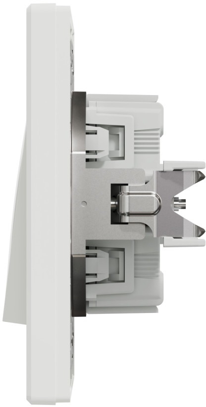 Перемикач перехресний 1-клавішний Schneider Electric, Asfora (білий, самозатискний) (EPH0500121) фото2