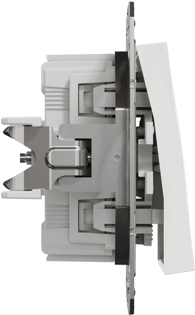 Вимикач 1-клавішний Schneider Electric, Asfora (білий, без рамки) ( (EPH0170121)) фото5