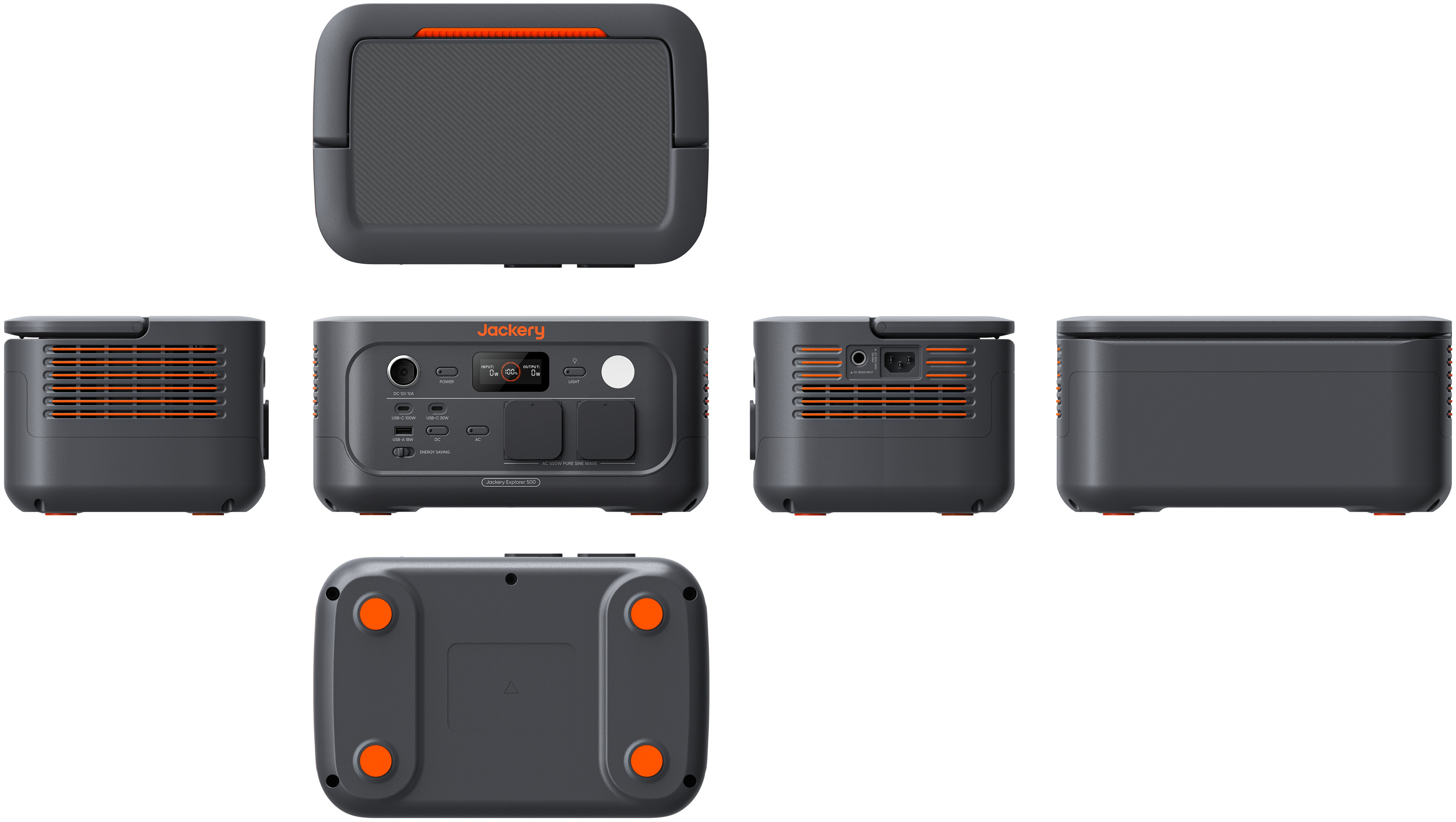 Портативная зарядная станция JACKERY EXPLORER 500V2 512WH (21-0001-000275) фото4