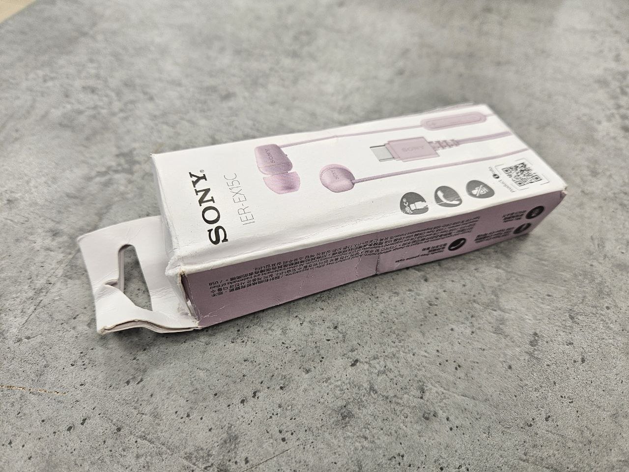 Наушники Sony IER-EX15C USB-C Pink (IEREX15CP.E) фото