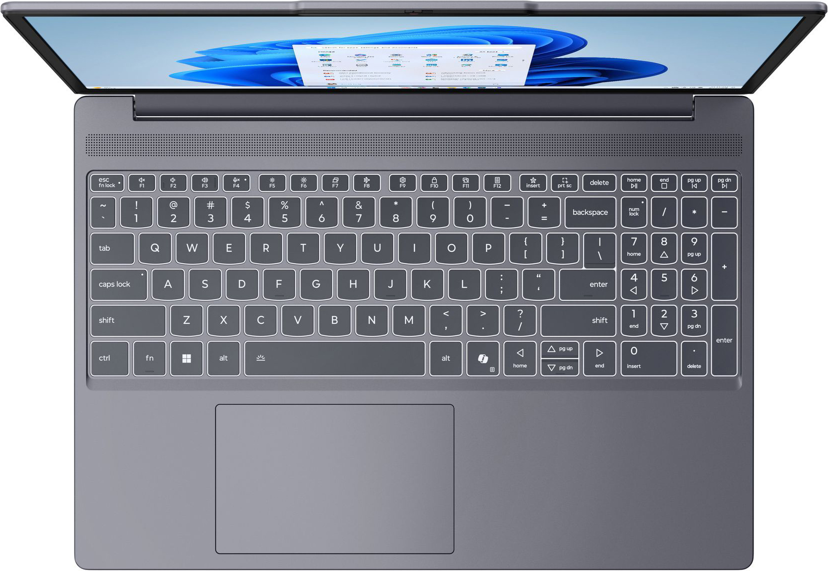 Ноутбук LENOVO IdeaPad Slim 3 15ARP10 Luna Grey (83K700Q8RA) фото5