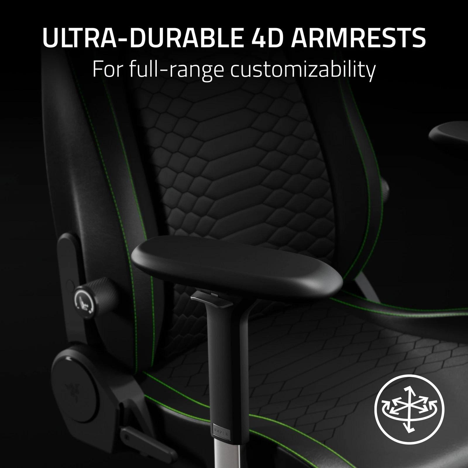 Крісло ігрове Razer Iskur V2 New Gen Green (RZ38-04900700-R3G1) фото7