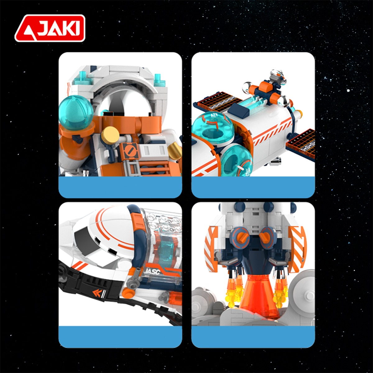 Конструктор JAKI серії Космос - Міжзоряний мандрівник (JK8505) фото4