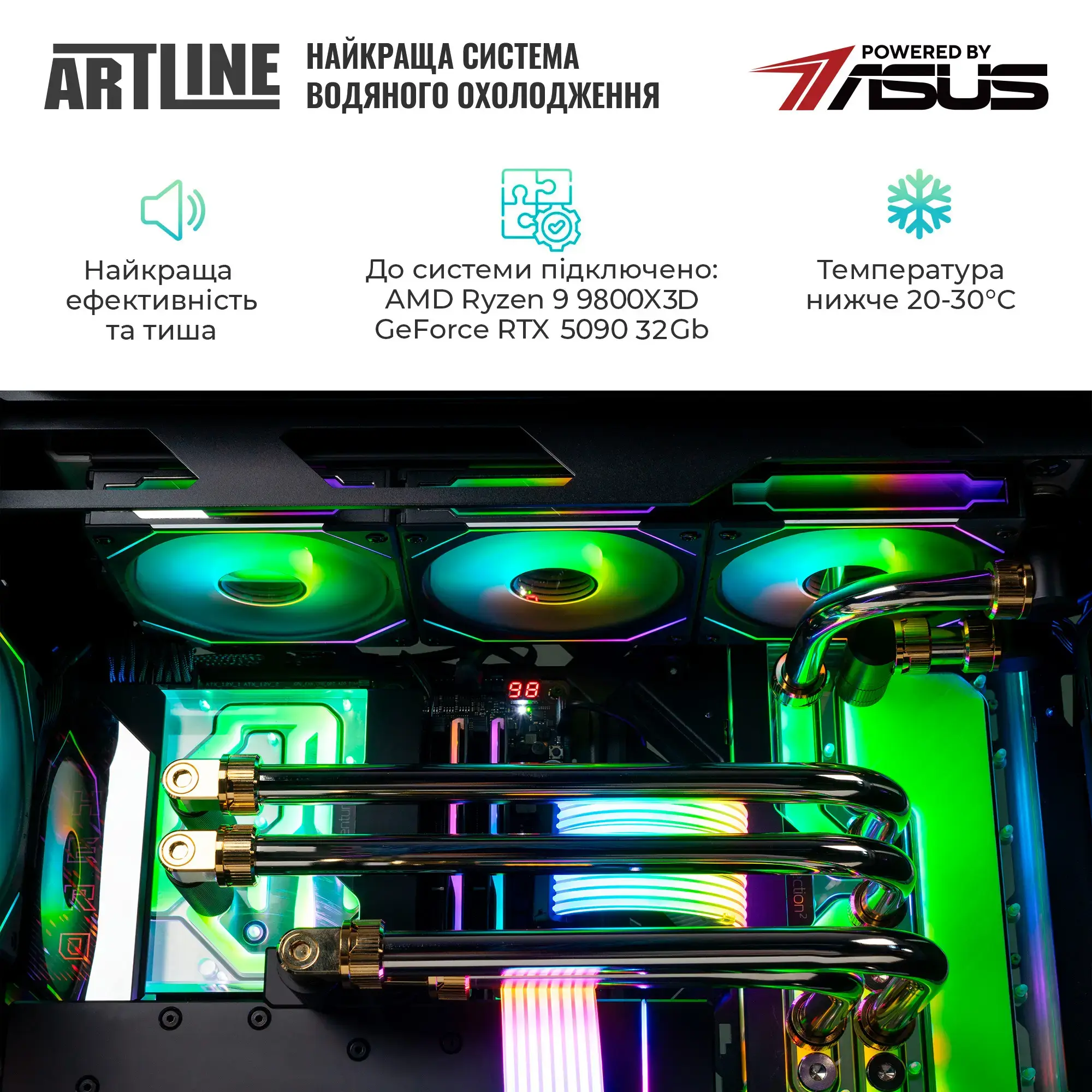 Cистемный блок ARTLINE Overlord P99 Windows 11 Pro (P99v100Win) фото6