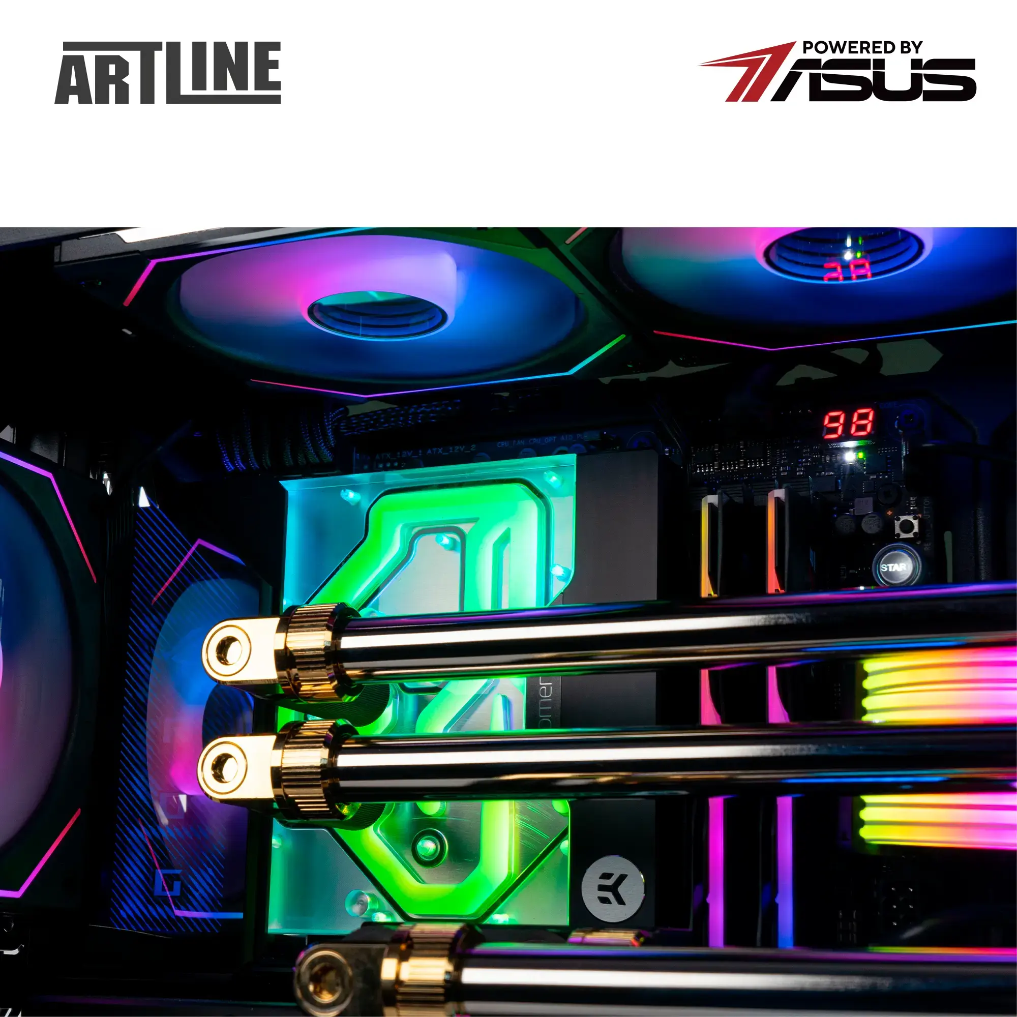 Cистемный блок ARTLINE Overlord P99 Windows 11 Pro (P99v100Win) фото15