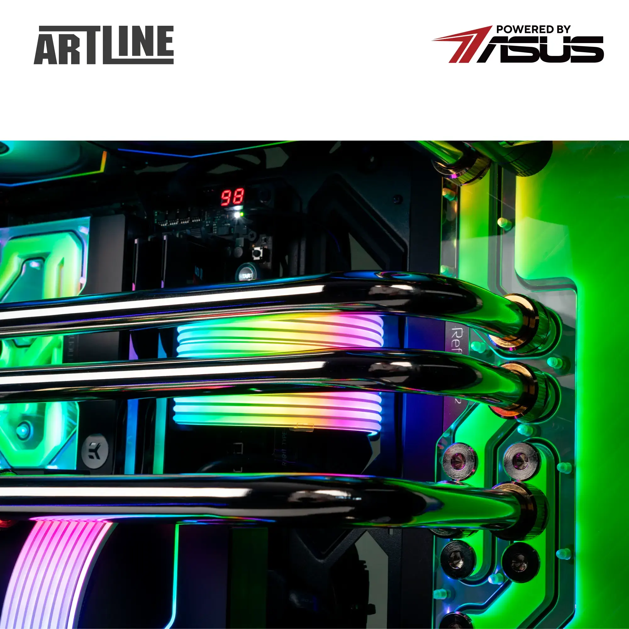 Cистемный блок ARTLINE Overlord P99 Windows 11 Pro (P99v100Win) фото16
