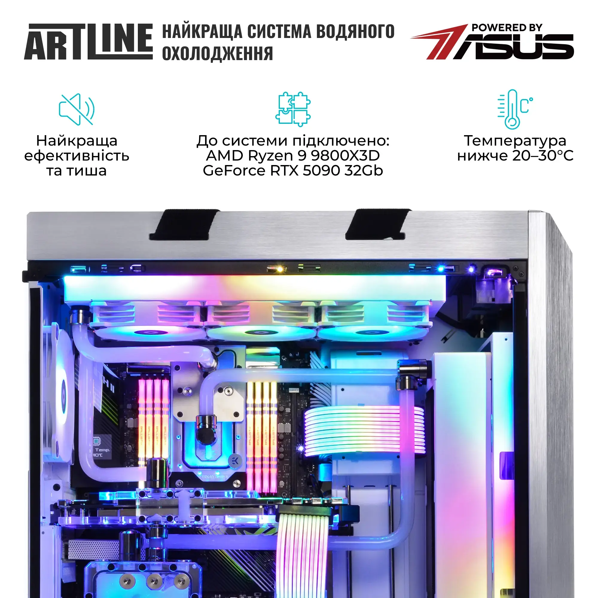 Cистемный блок ARTLINE Overlord P99 Windows 11 Pro (P99v102Win) фото7