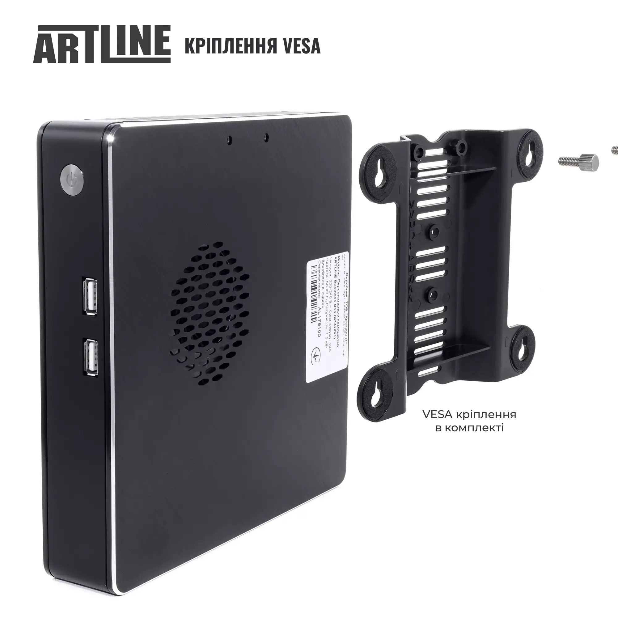 Неттоп ARTLINE Business B11 Windows 11 Pro (B11v25Win) фото5