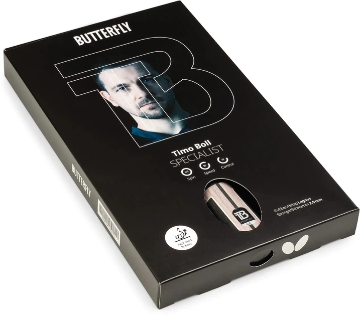 Ракетка для настільного тенісу Butterfly Timo Boll Specialist FL (6110400002) фото