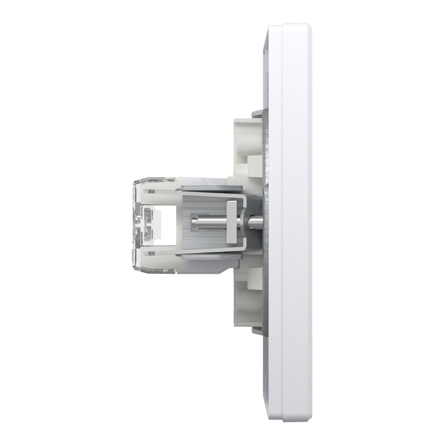 Розетка подвійна комп'ютерна rj45 Schneider Electric, Asfora білий (EPH4800121) фото5