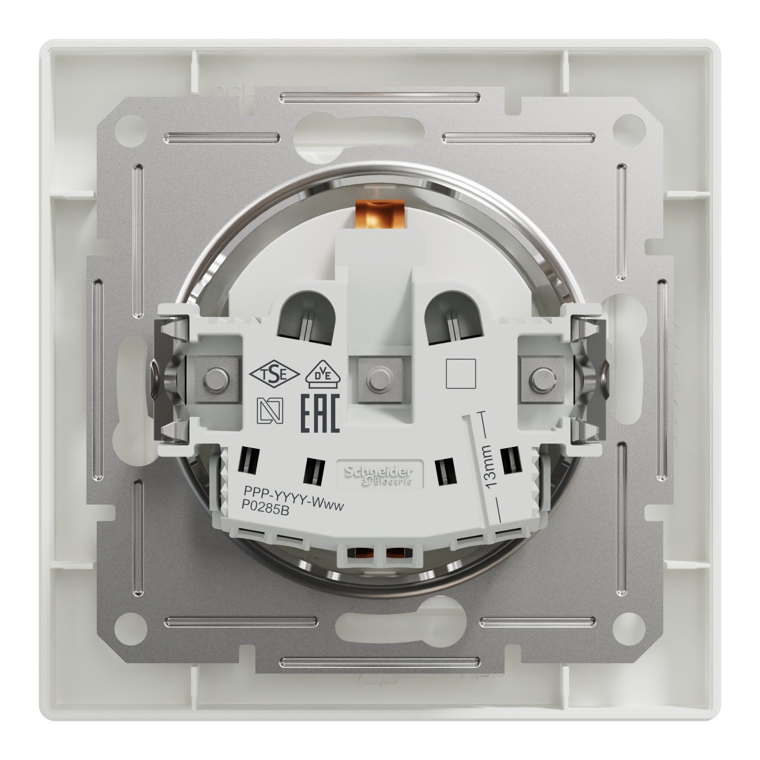 Розетка Schneider Electric ASFORA зі штор. біла (EPH2900221) фото9