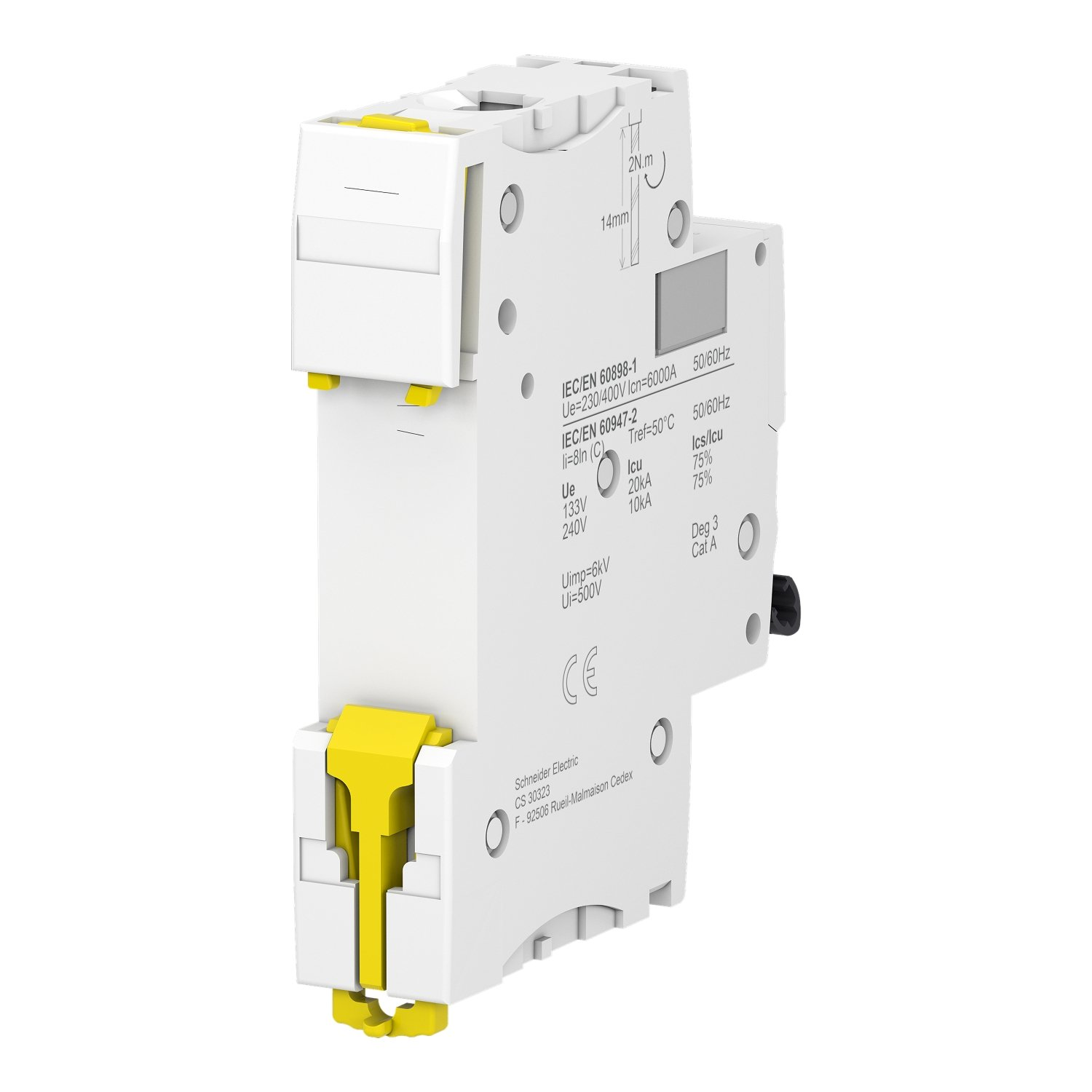 Автоматичний вимикач Schneider Electric, IC60N 1P C 20A (6kA) (A9F79120) фото5