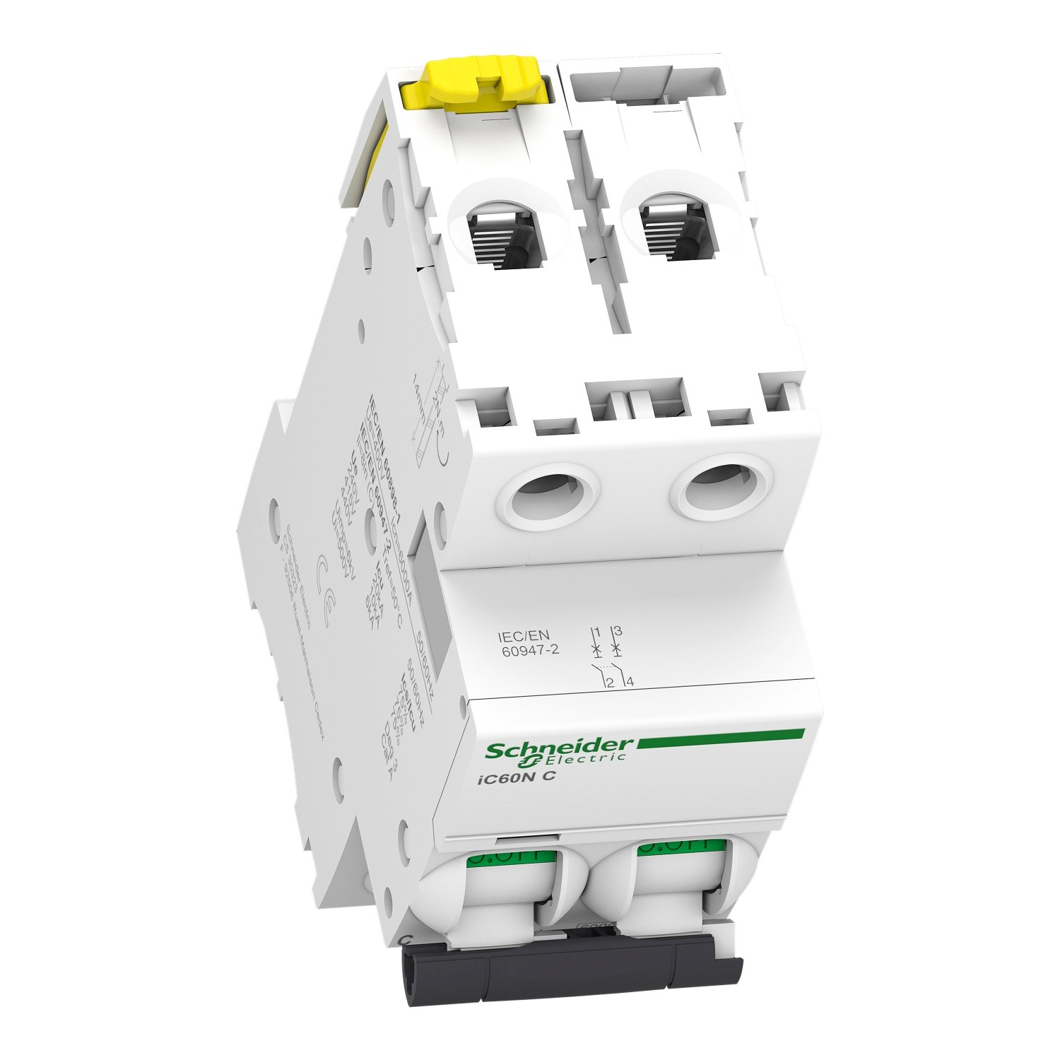 Автоматичний вимикач Schneider Electric, IC60N 2P C 25A (6kA) (A9F79225) фото3