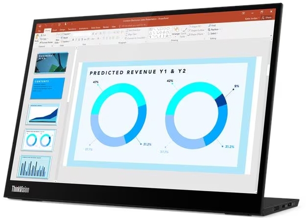 Монітор 14" LENOVO ThinkVision M14d (63AAUAT6WL) фото