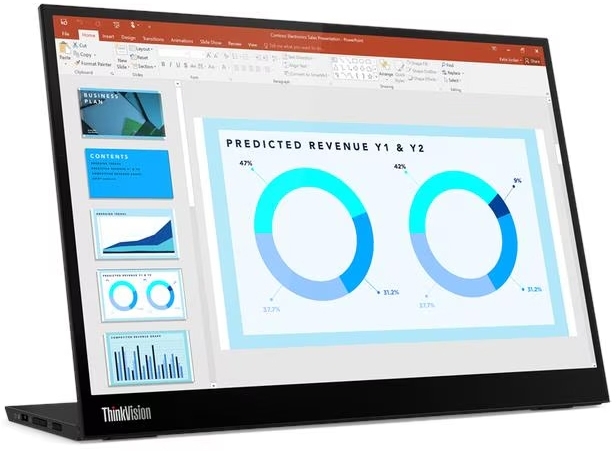 Монітор 14" LENOVO ThinkVision M14d (63AAUAT6WL) фото