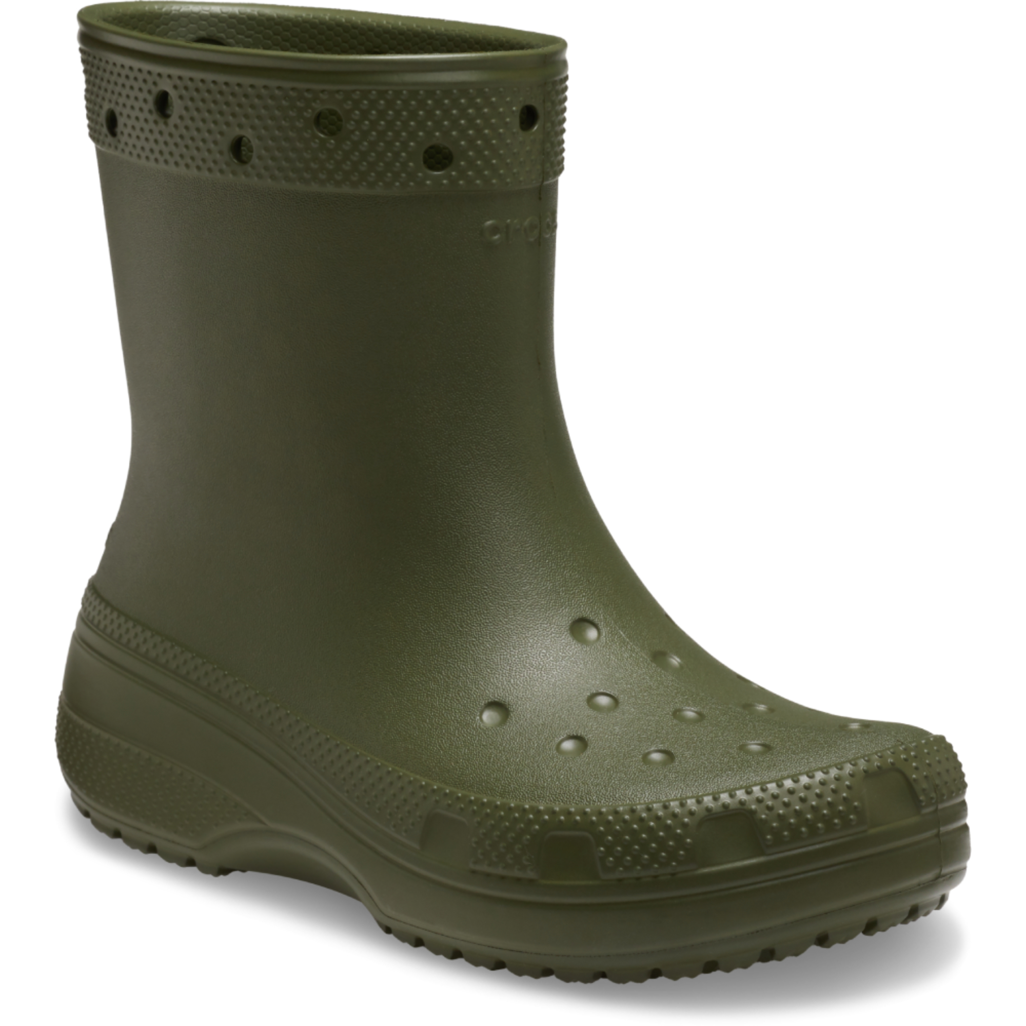 Гумові чоботи Crocs Classic Boot 208363-309 43-44 (M10W12 US) хакі фото2
