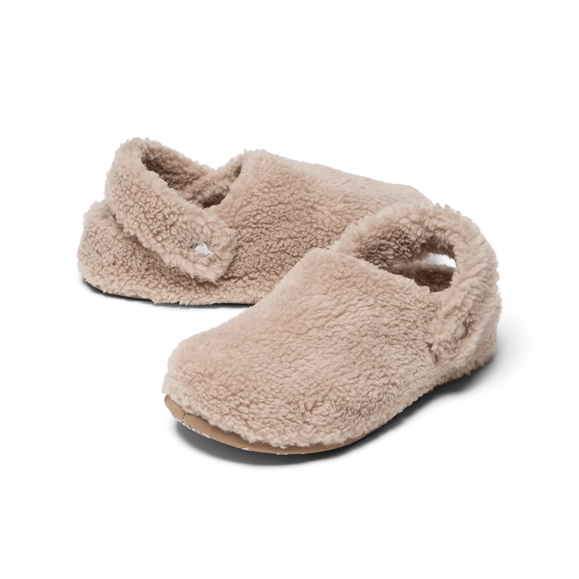 Тапочки домашные Crocs Classic Cozzzy Slipper 209386-195 39-40 (M7W9 US) бежевые фото2