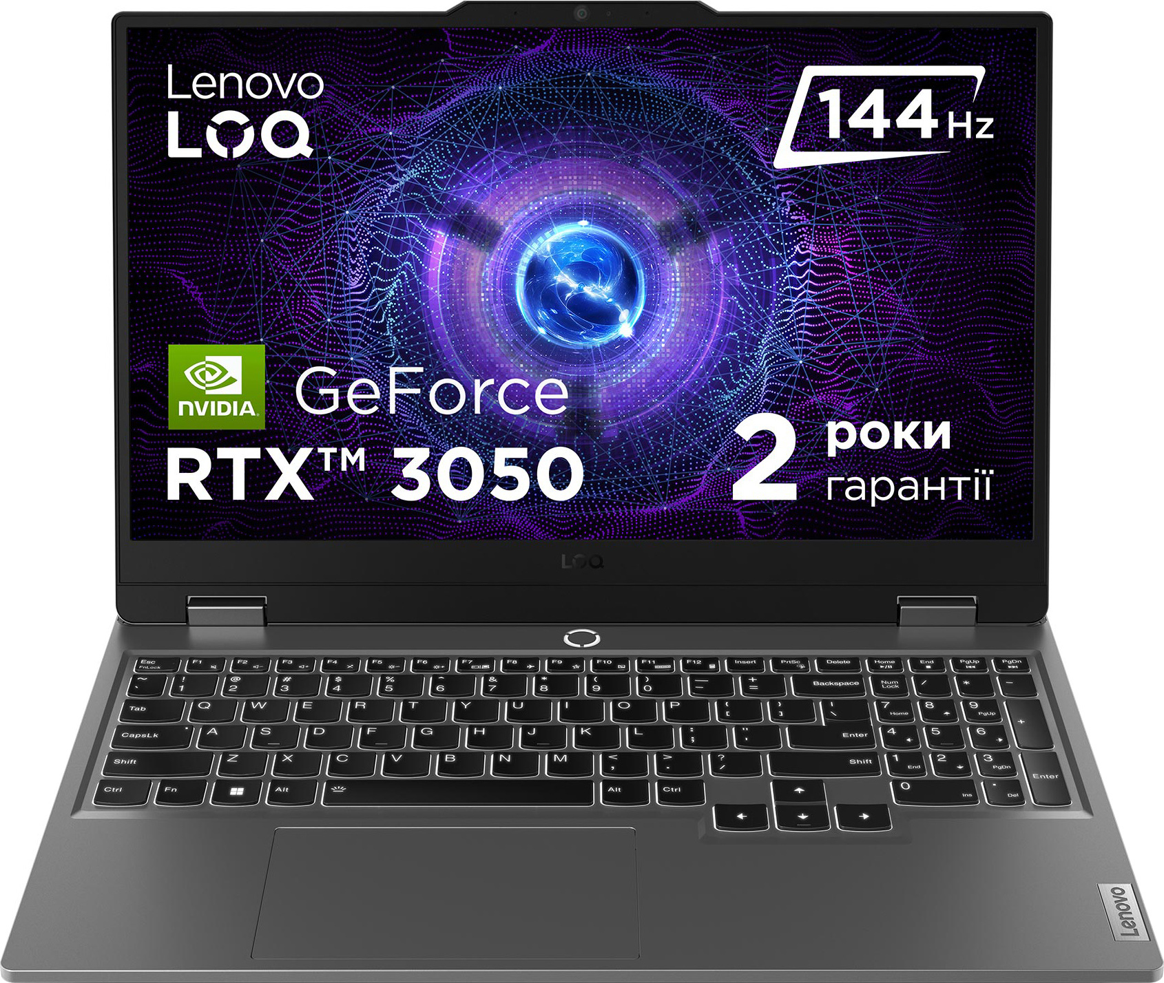 Ноутбук LENOVO LOQ 15IRX9 Luna Grey (83DV01L0RA) фото2