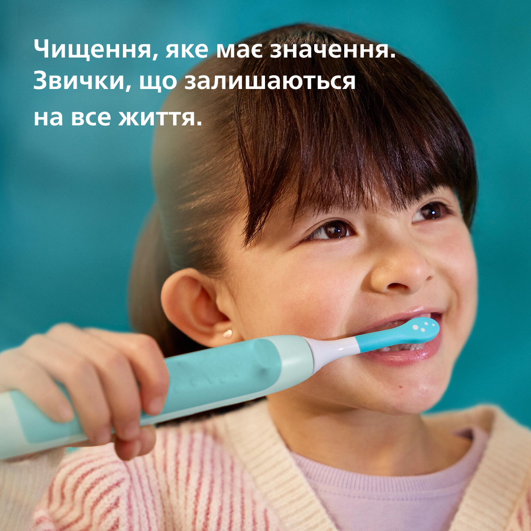 Електрична зубна щітка Philips Sonicare For Kids HX6500/23 фото3
