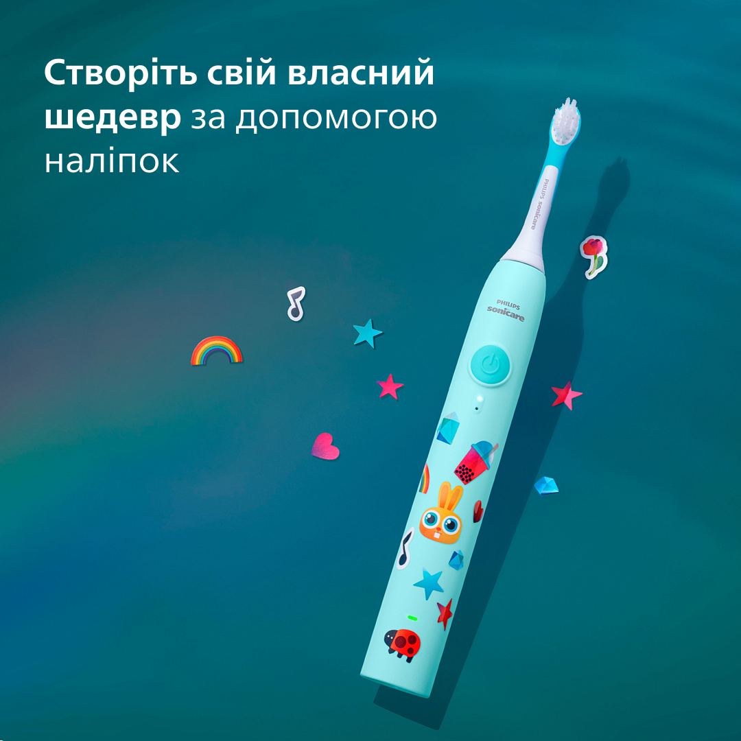 Електрична зубна щітка Philips Sonicare For Kids HX6500/23 фото7