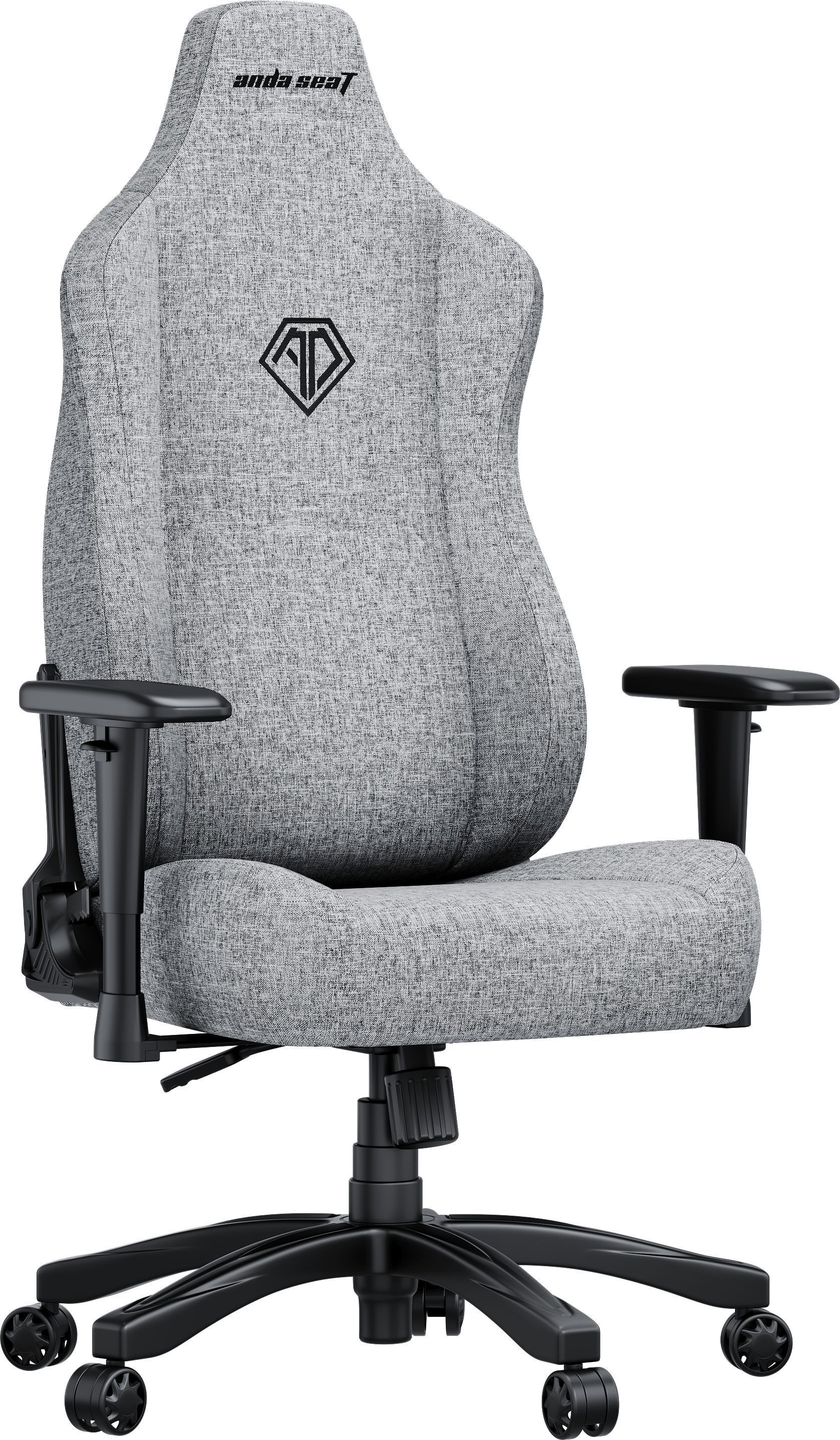 Крісло ігрове Anda Seat Novis Fabric Gray Size L фото