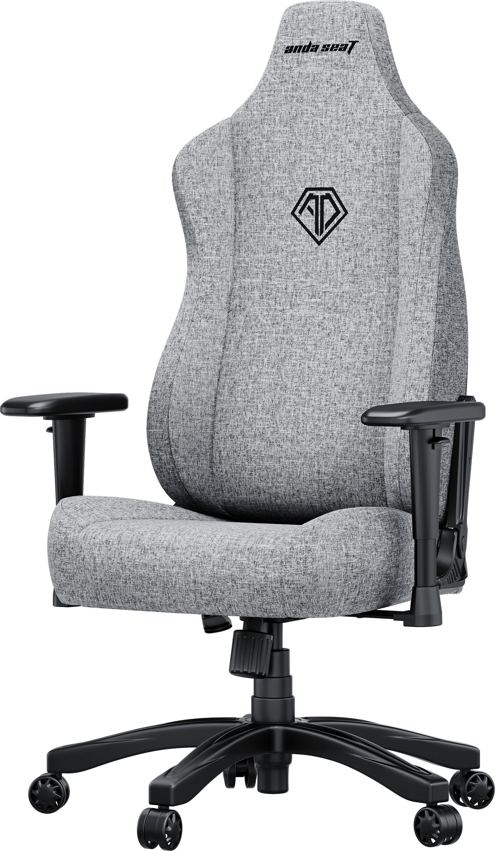 Крісло ігрове Anda Seat Novis Fabric Gray Size L фото