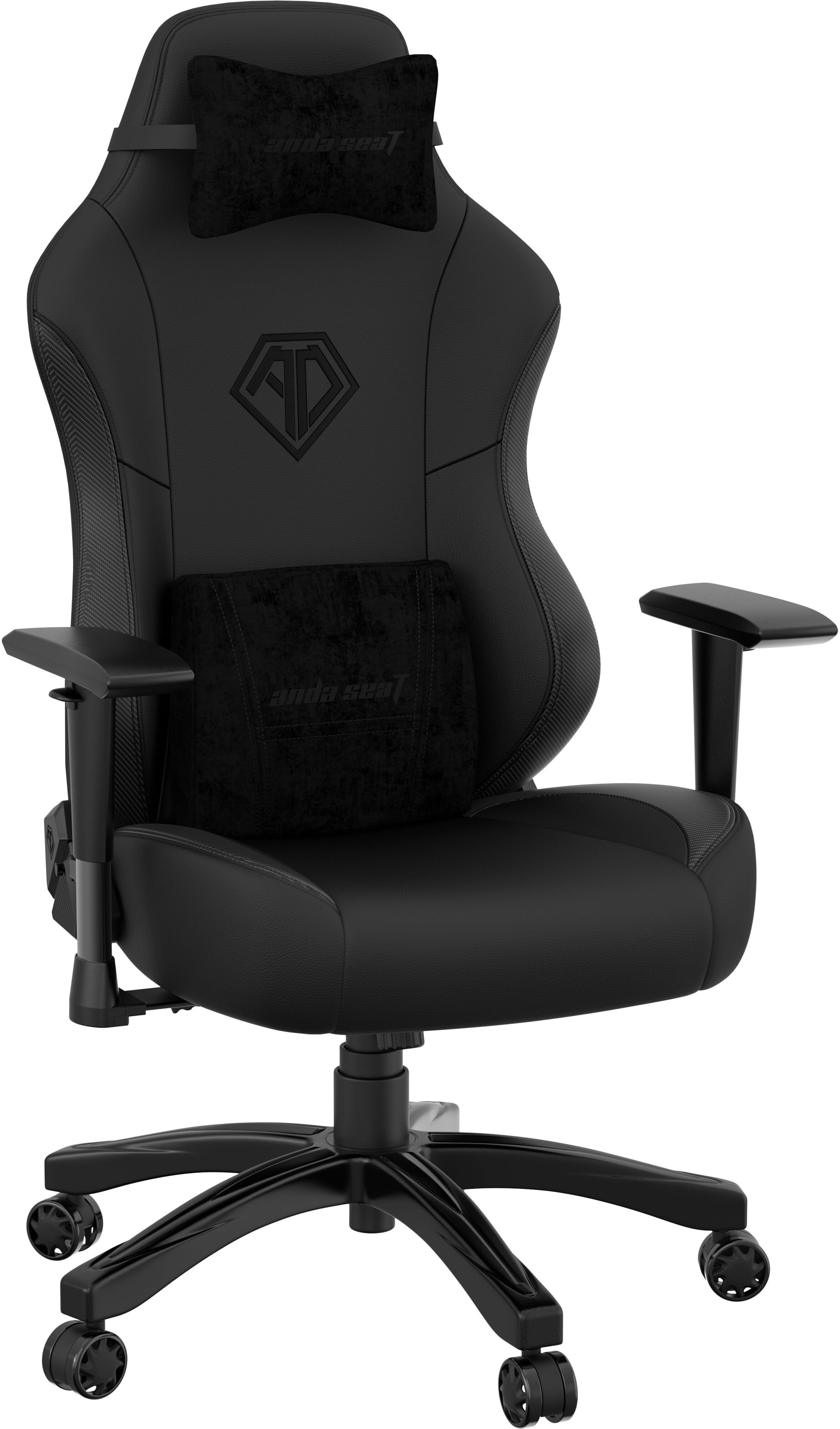 Крісло ігрове Anda Seat Phantom 3 Black/Black Size L фото