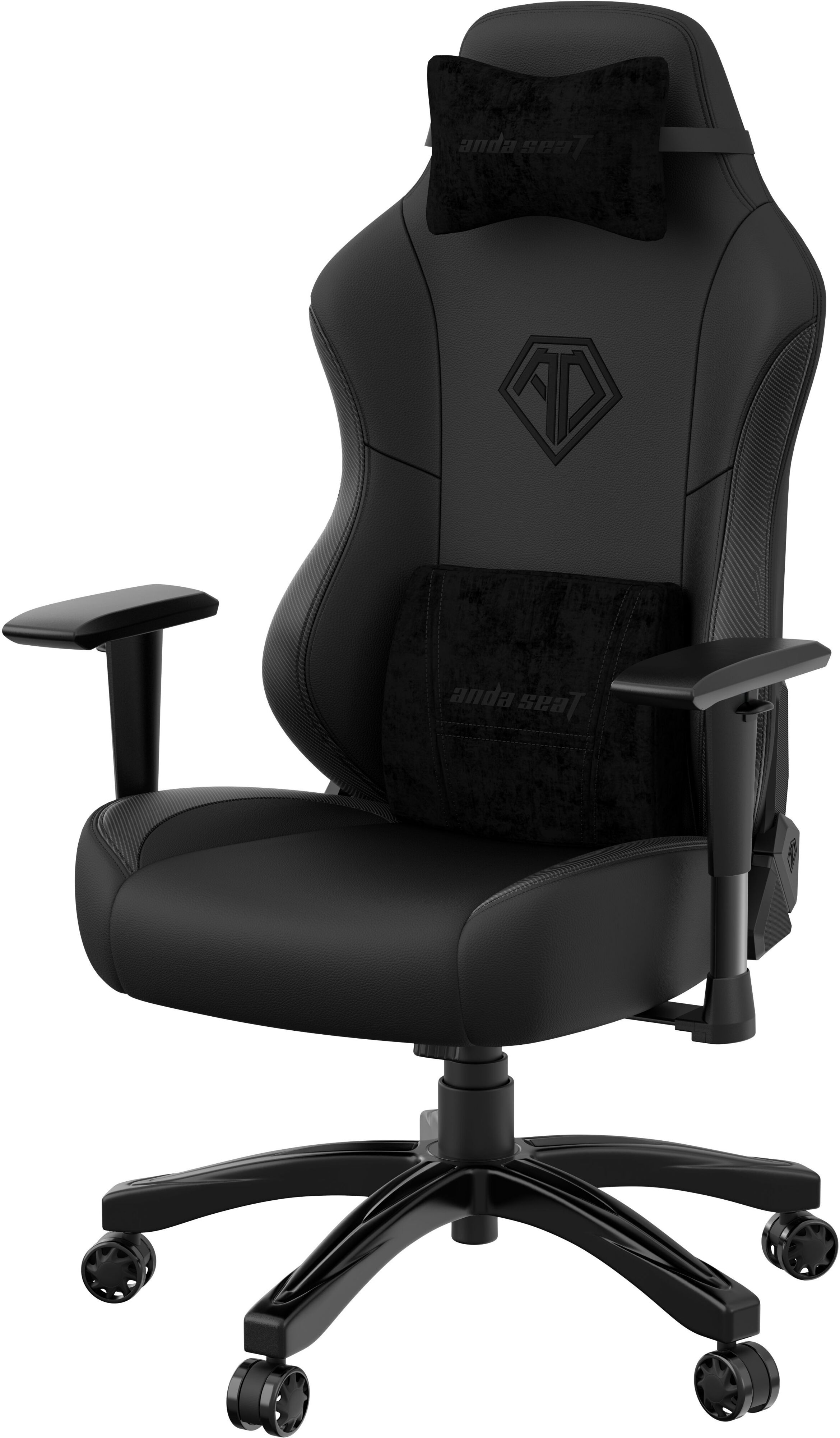 Крісло ігрове Anda Seat Phantom 3 Black/Black Size L фото