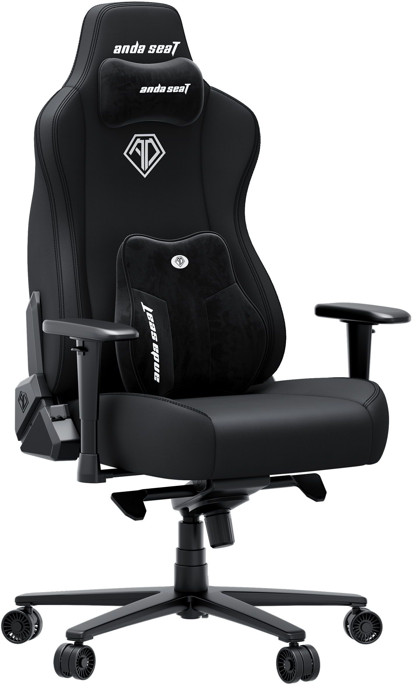 Крісло ігрове Anda Seat Novis Plus Fabric Black Size XL фото2