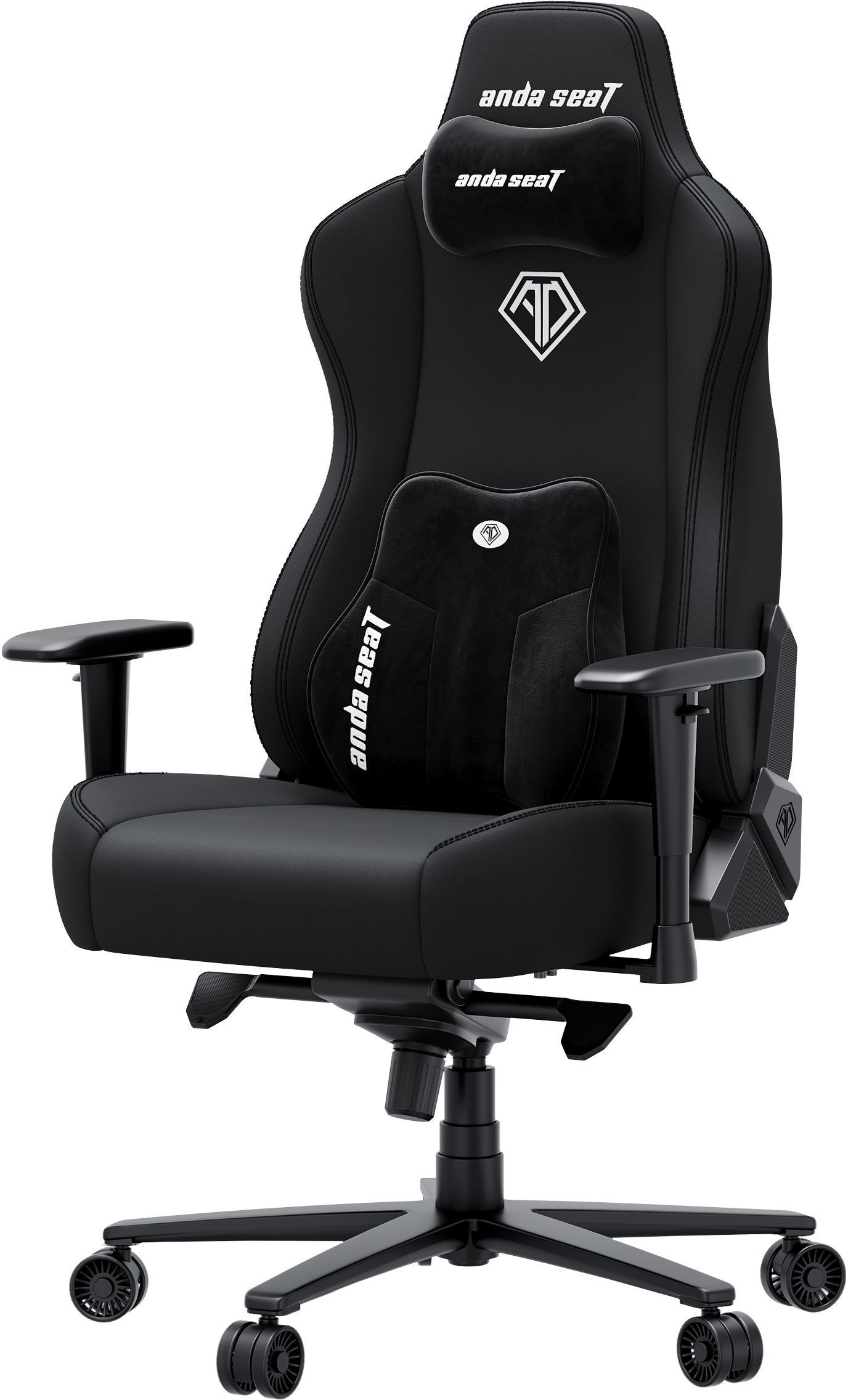 Крісло ігрове Anda Seat Novis Plus Fabric Black Size XL фото3