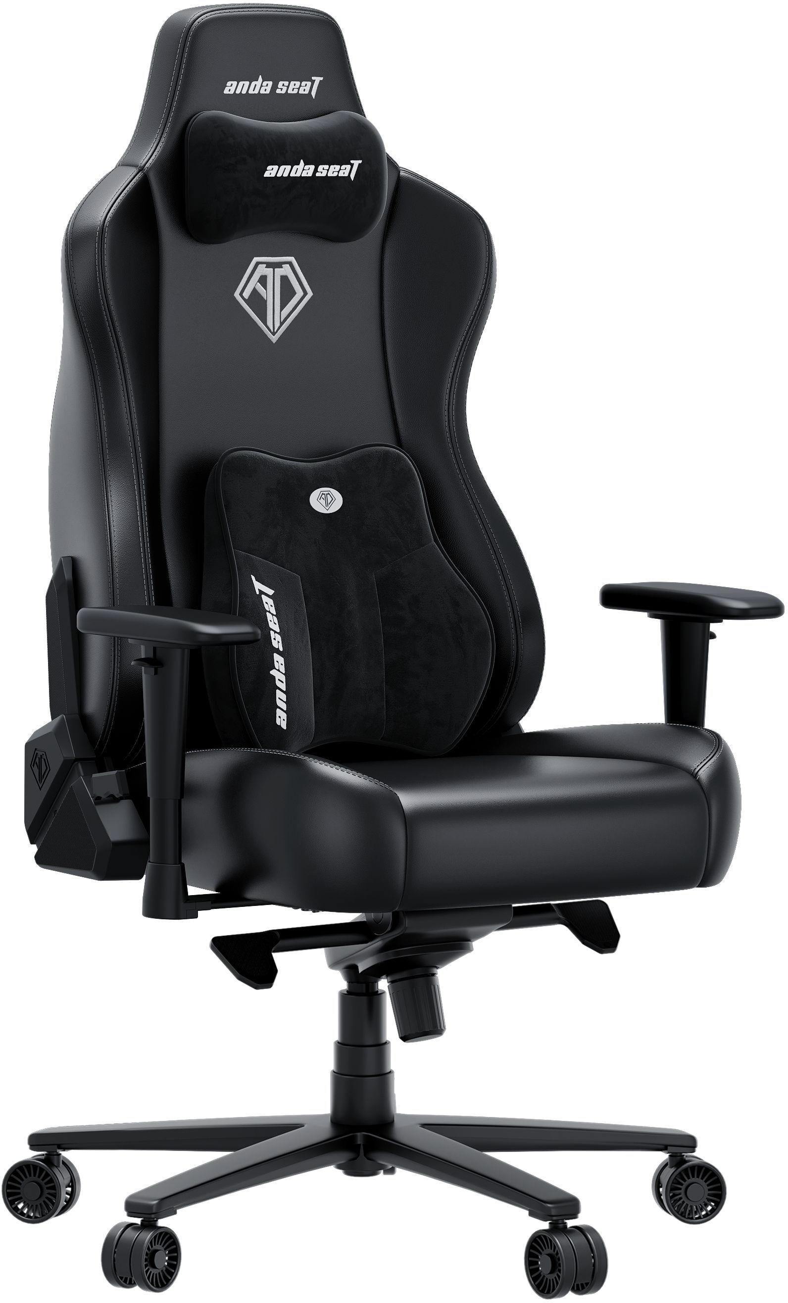 Крісло ігрове Anda Seat Novis Plus Black PVC Size XL фото2