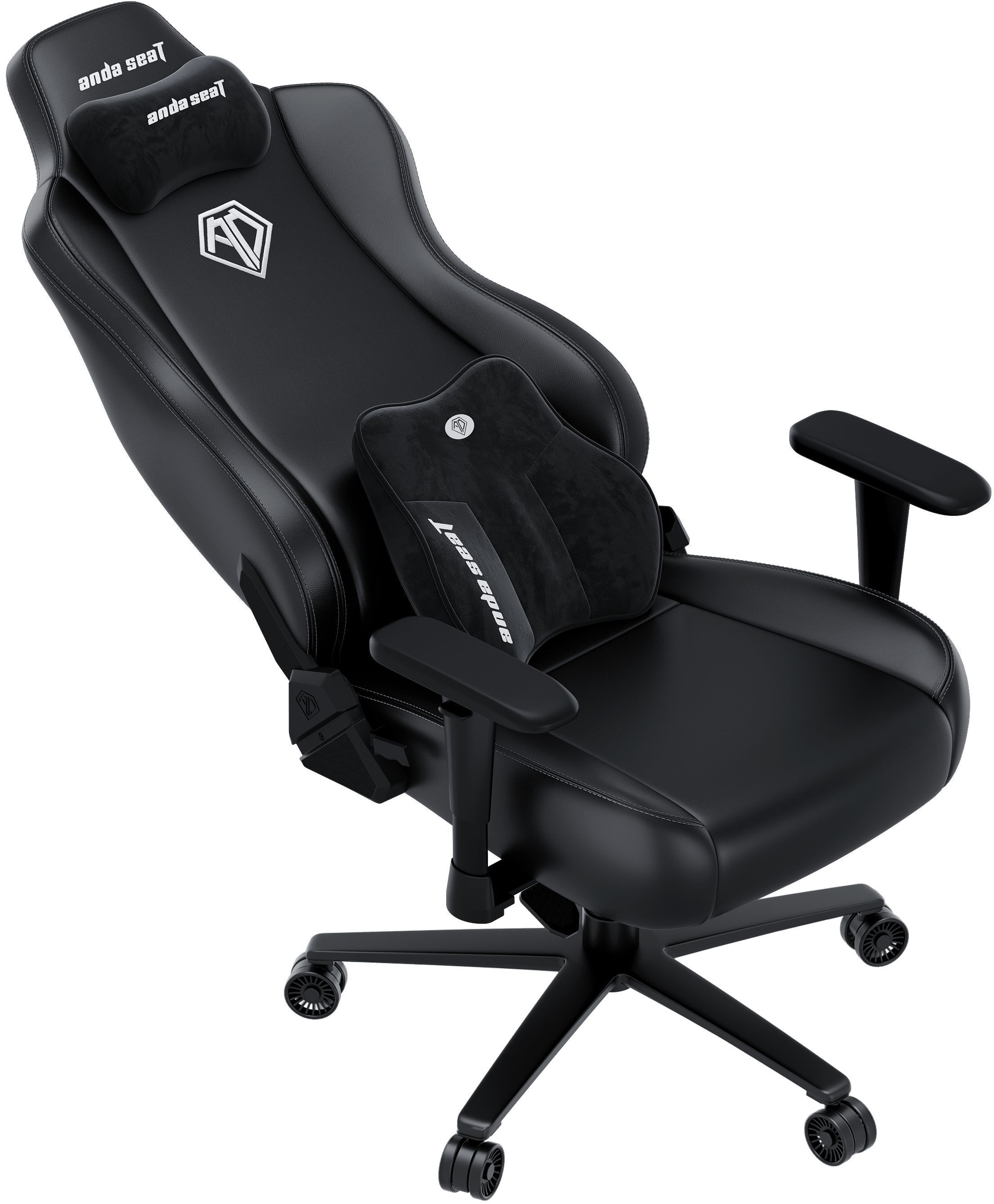 Крісло ігрове Anda Seat Novis Plus Black PVC Size XL фото7