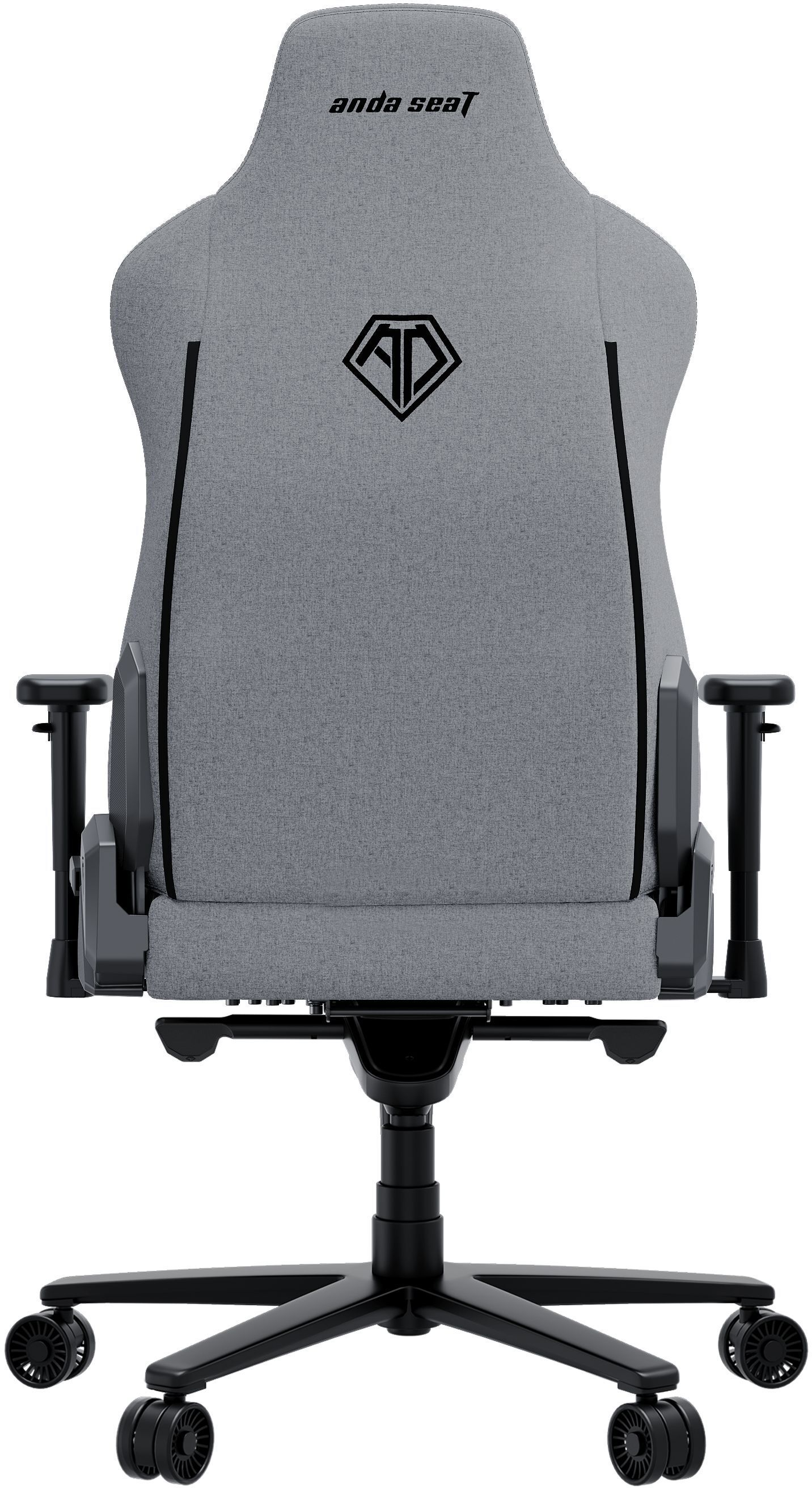 Крісло ігрове Anda Seat Novis Plus Fabric Grey Size XL фото5