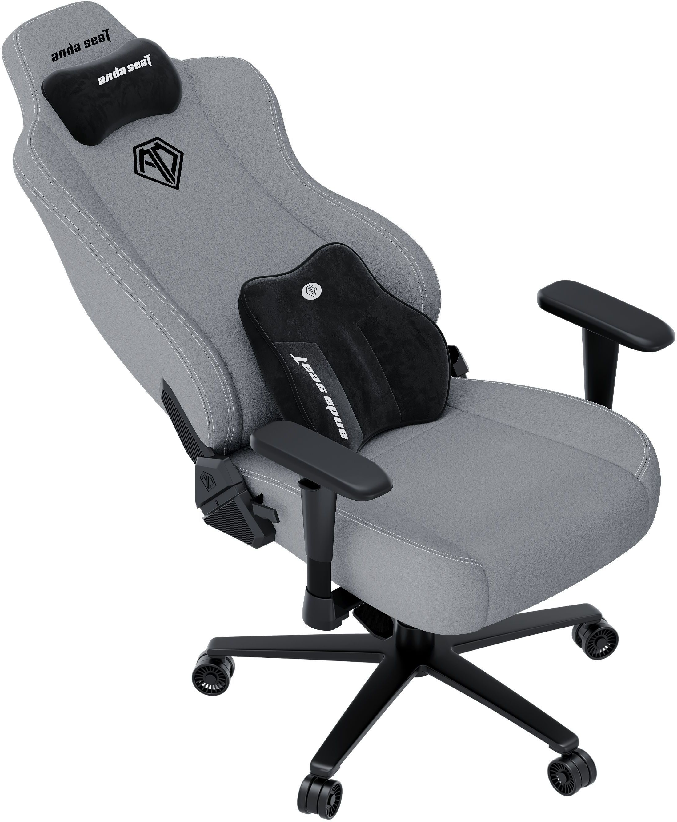 Крісло ігрове Anda Seat Novis Plus Fabric Grey Size XL фото8