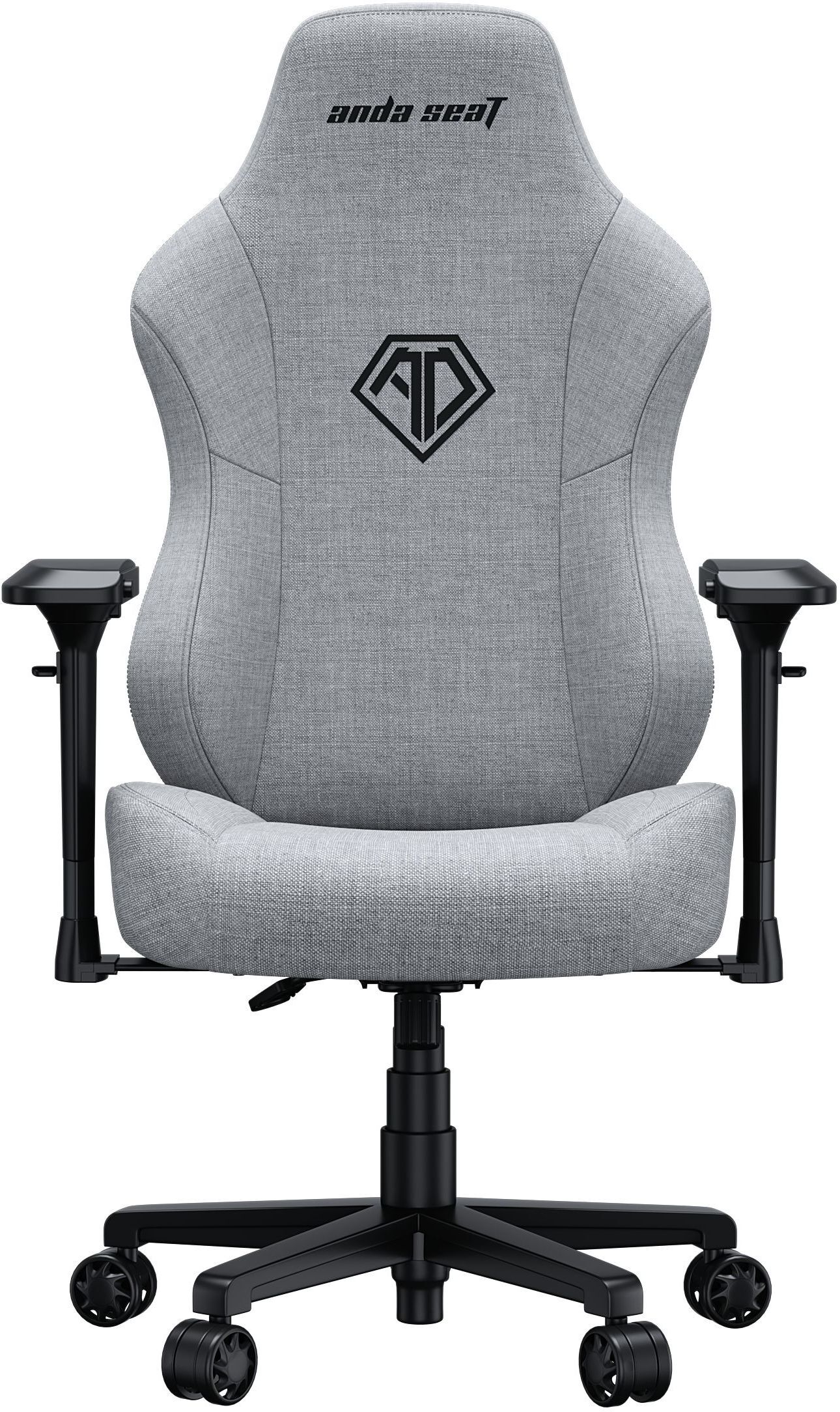 Кресло игровое Anda Seat Phantom 3 Pro Grey Fabric Size L фото