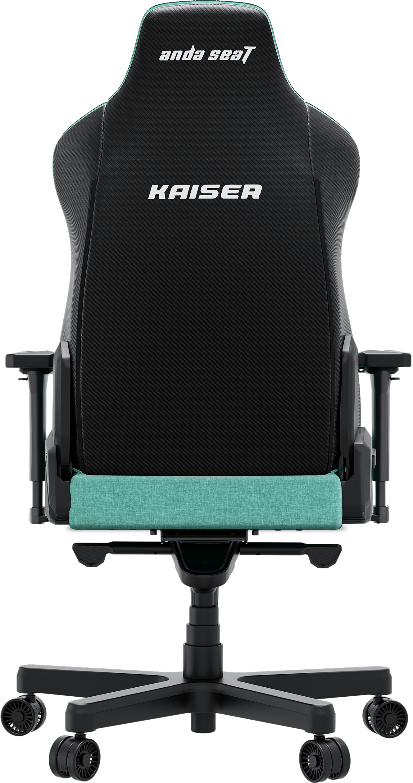 Кресло игровое Anda Seat Kaiser 3E Light Blue Fabric Size XL фото3