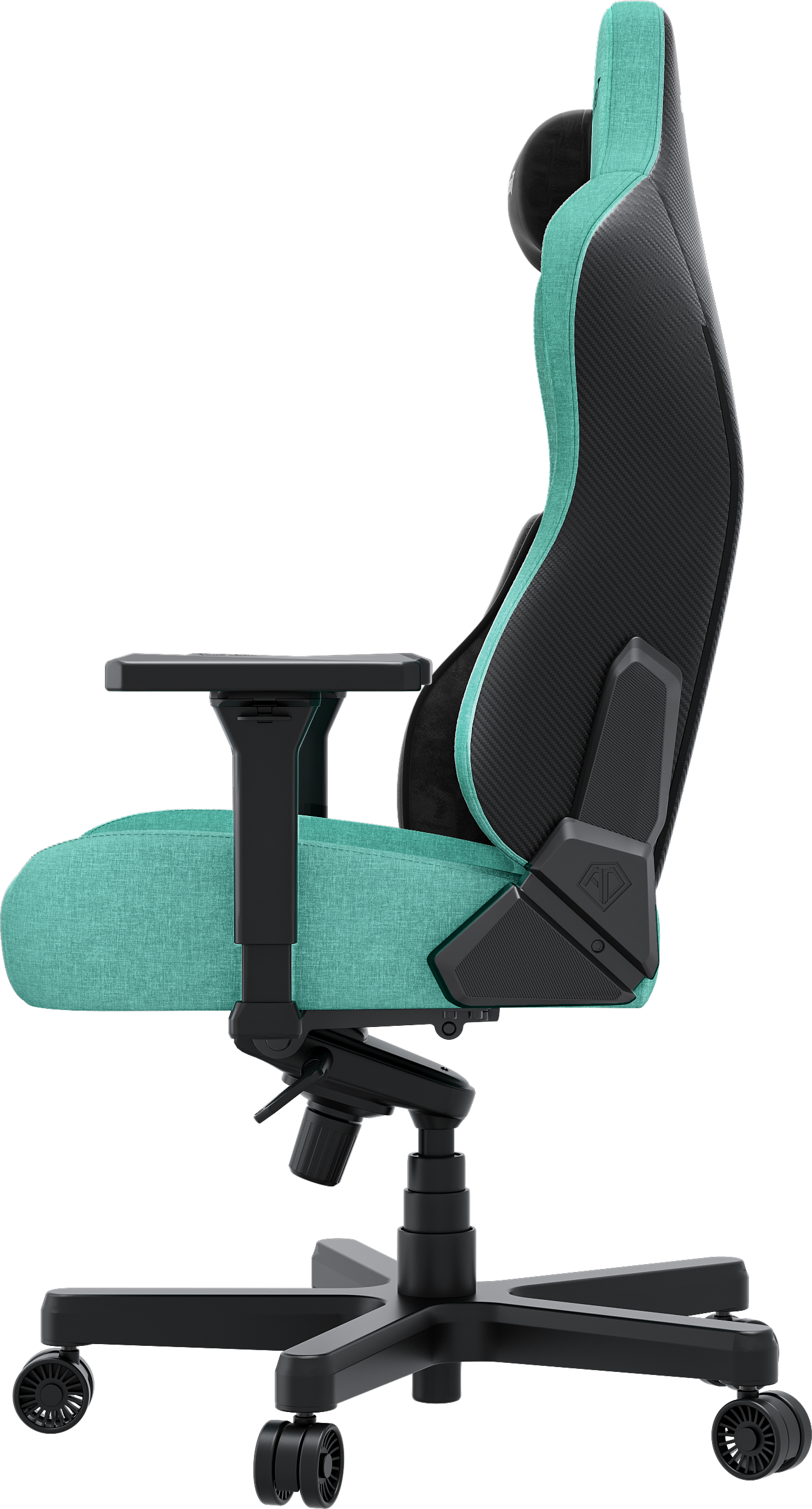 Кресло игровое Anda Seat Kaiser 3E Light Blue Fabric Size XL фото5