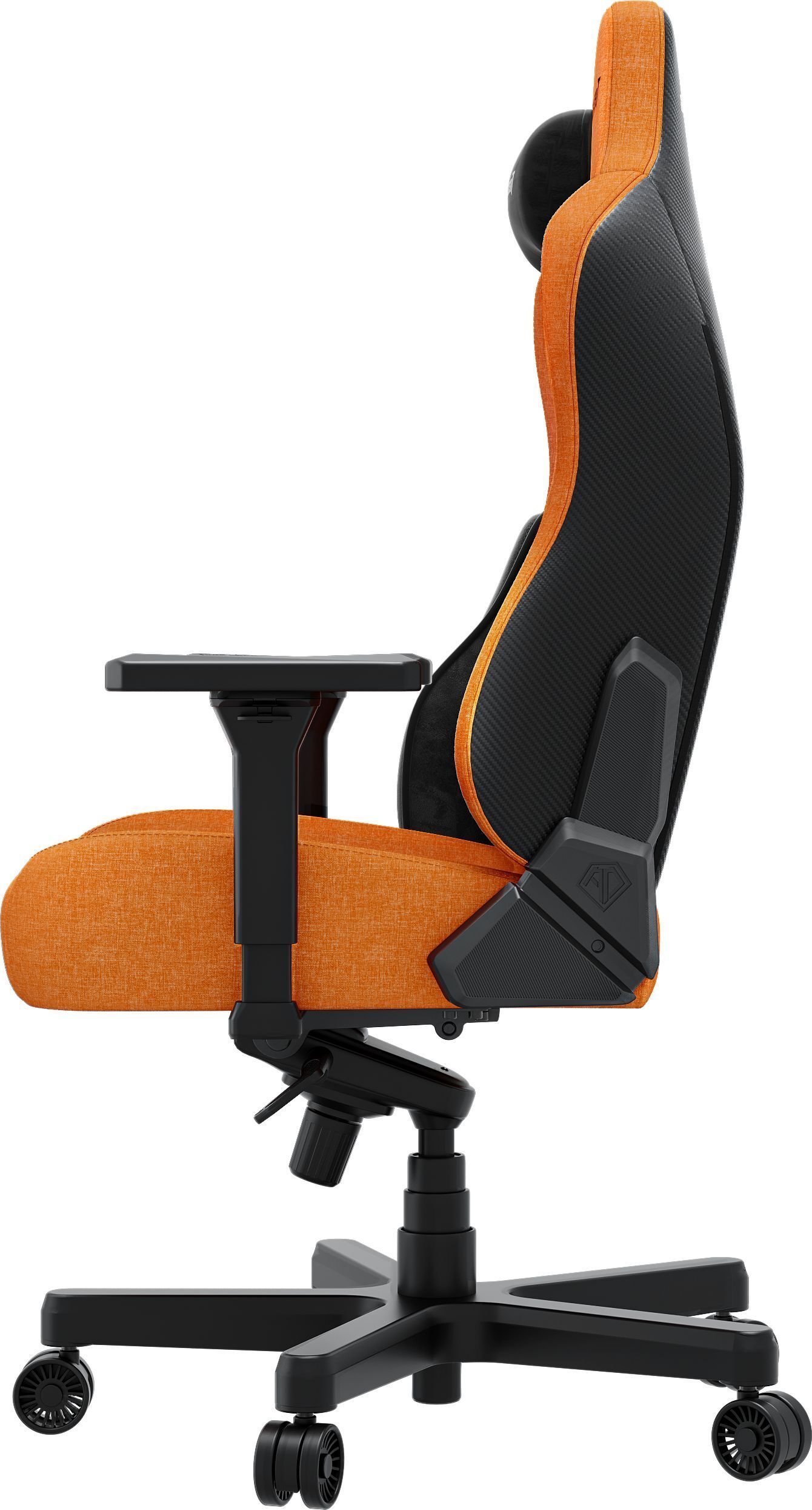 Кресло игровое Anda Seat Kaiser 3E Orange Fabric Size XL фото6