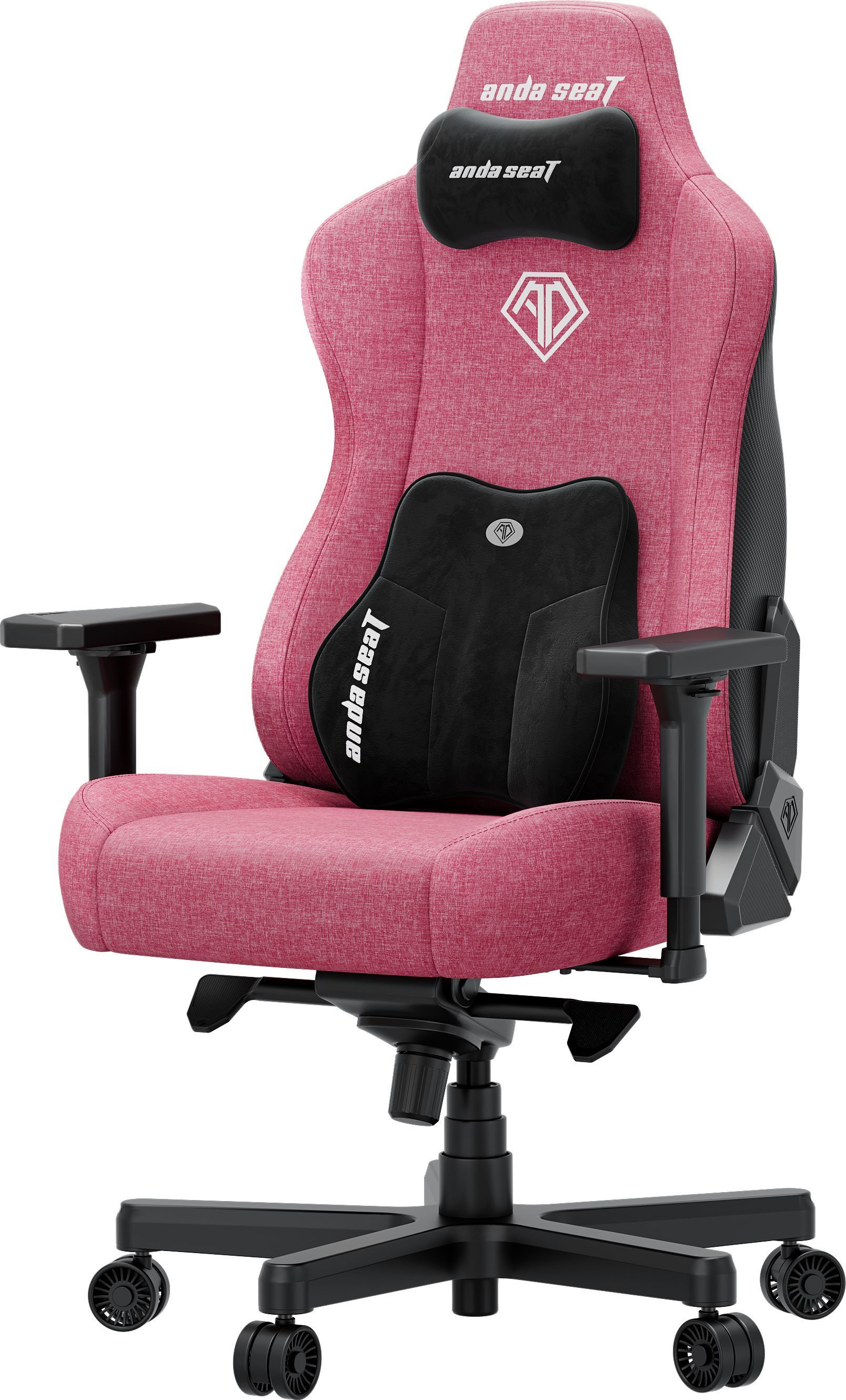 Крісло ігрове Anda Seat Kaiser 3E Pink Fabric Size XL фото3