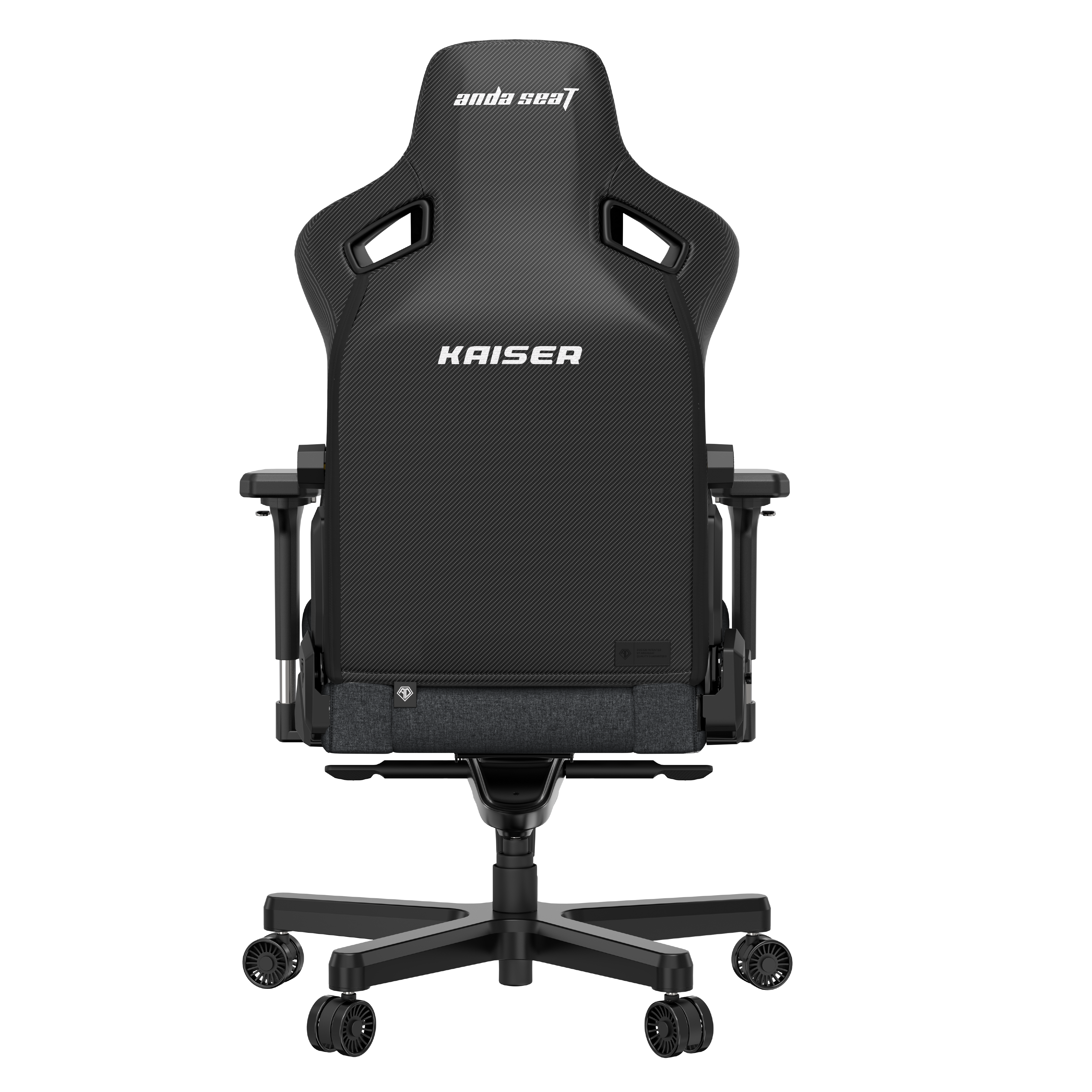 Кресло игровое Anda Seat Kaiser 3 Dark Gray Fabric Size L фото4