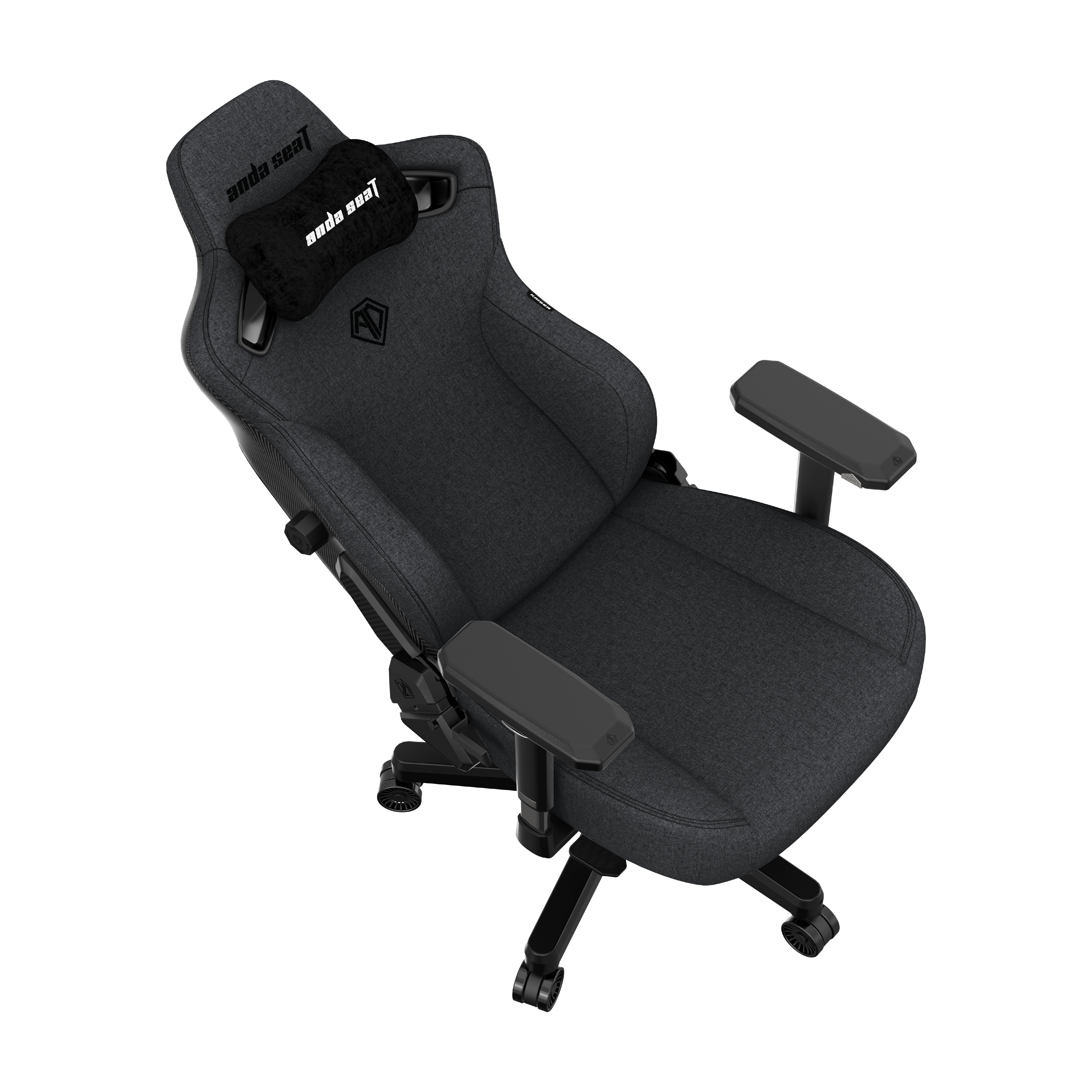 Кресло игровое Anda Seat Kaiser 3 Dark Gray Fabric Size L фото6