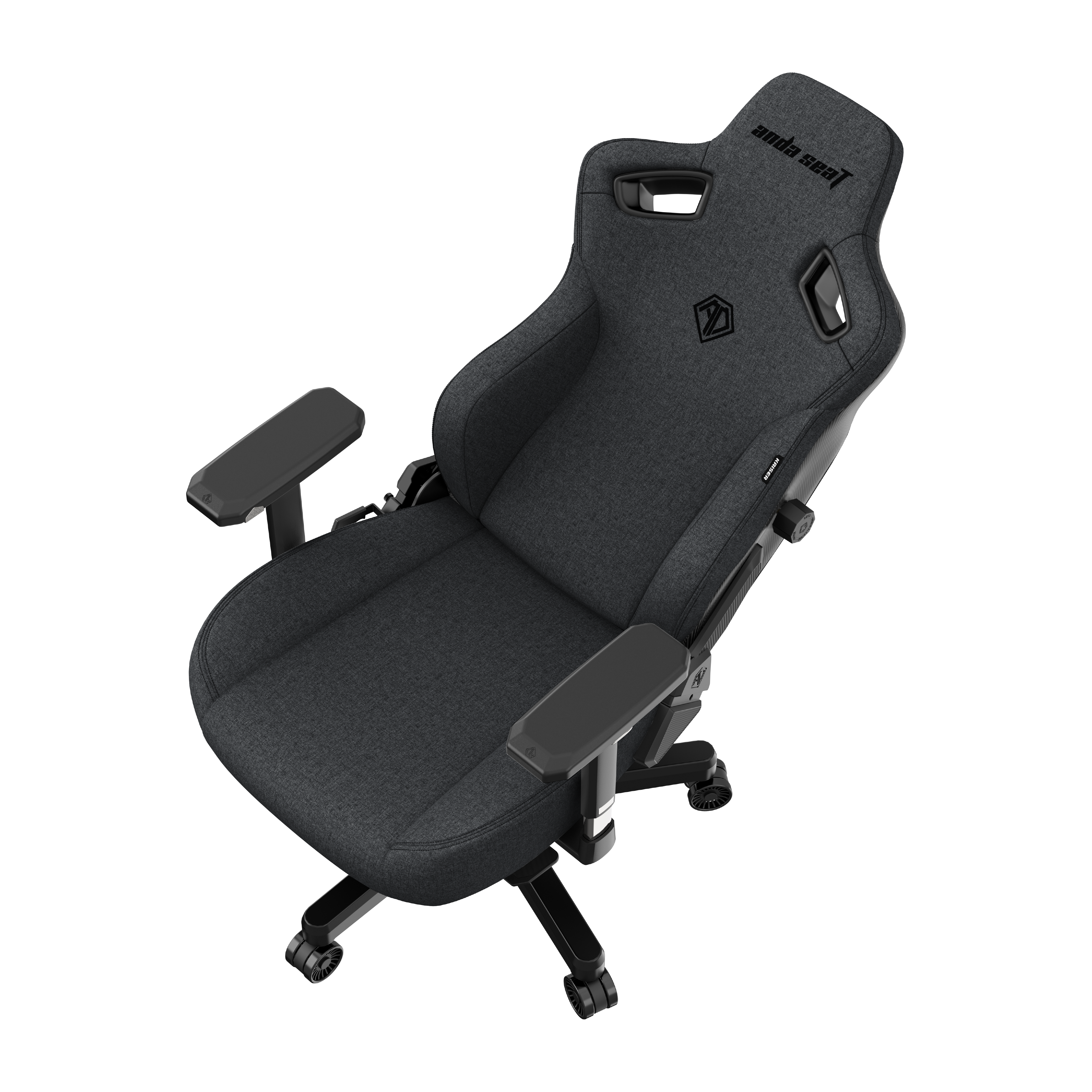 Кресло игровое Anda Seat Kaiser 3 Dark Gray Fabric Size L фото7