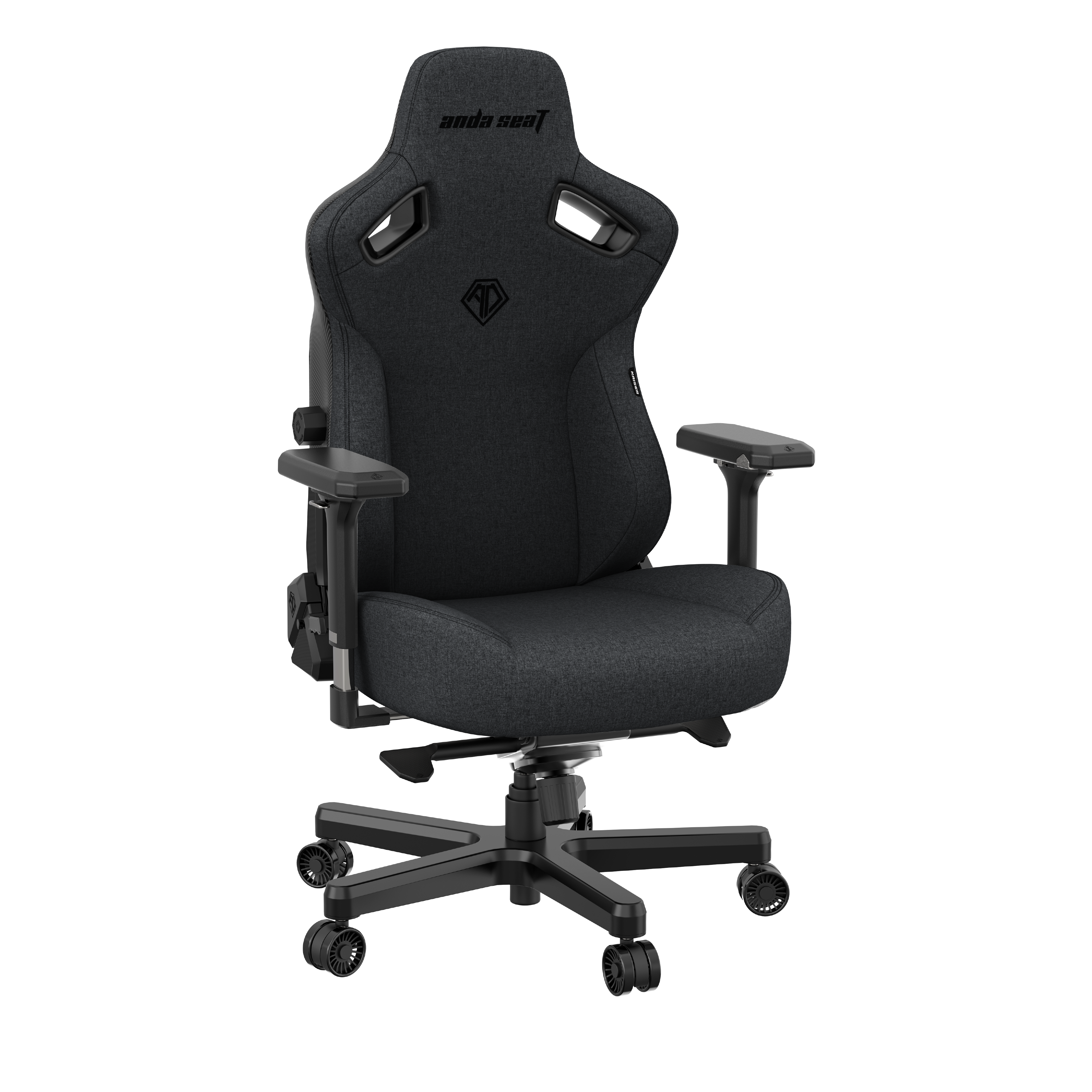Кресло игровое Anda Seat Kaiser 3 Dark Gray Fabric Size L фото9