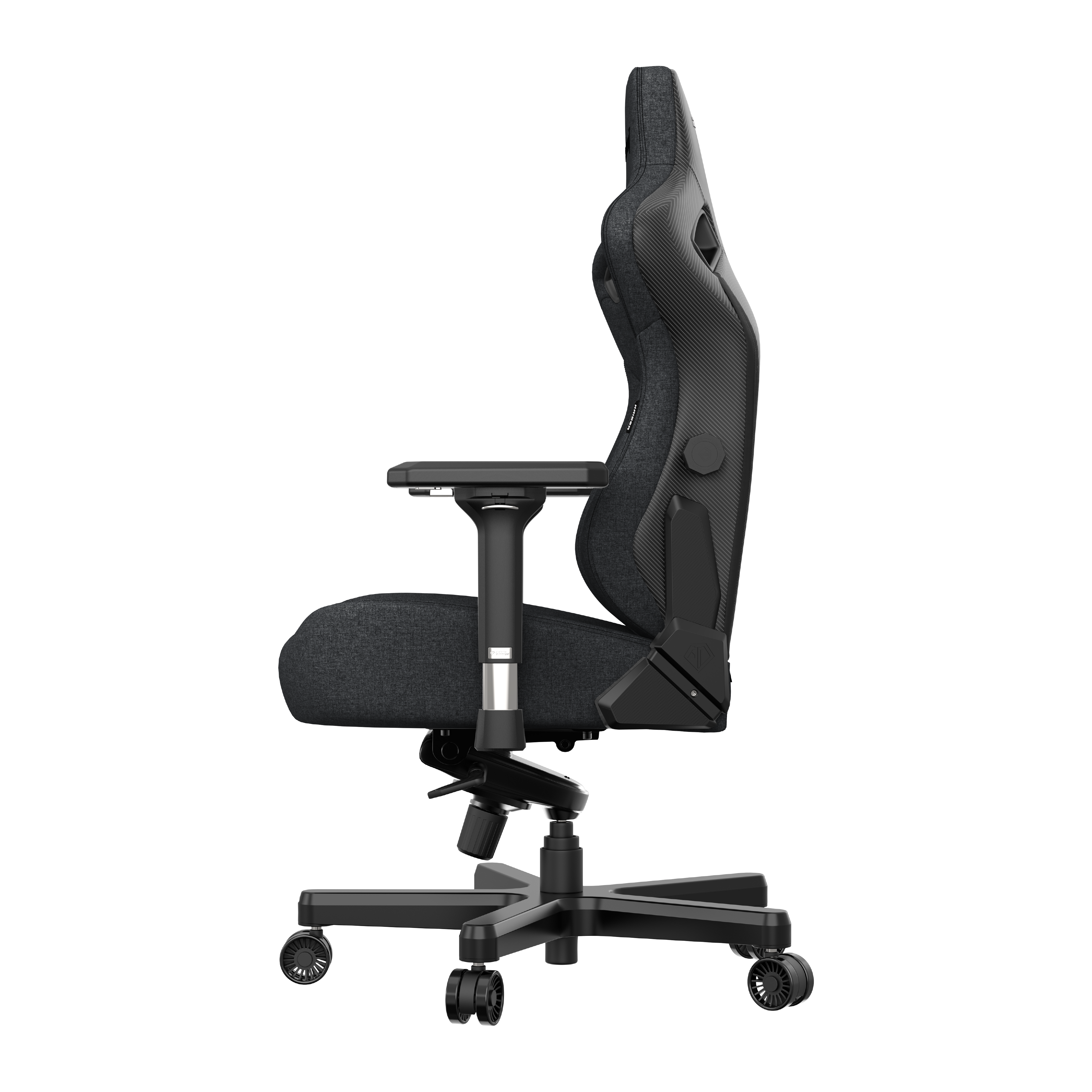 Кресло игровое Anda Seat Kaiser 3 Dark Gray Fabric Size L фото12