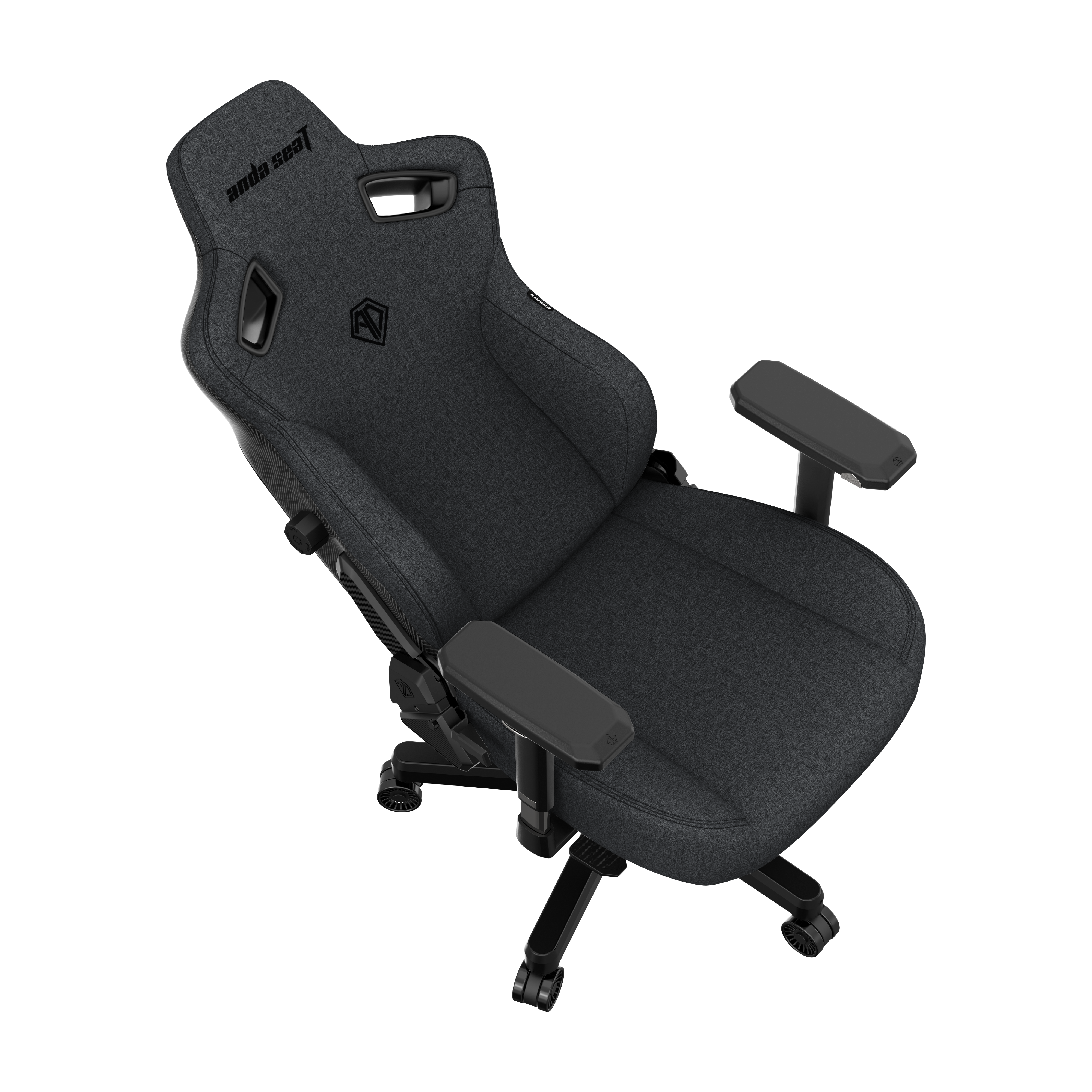Кресло игровое Anda Seat Kaiser 3 Dark Gray Fabric Size L фото14