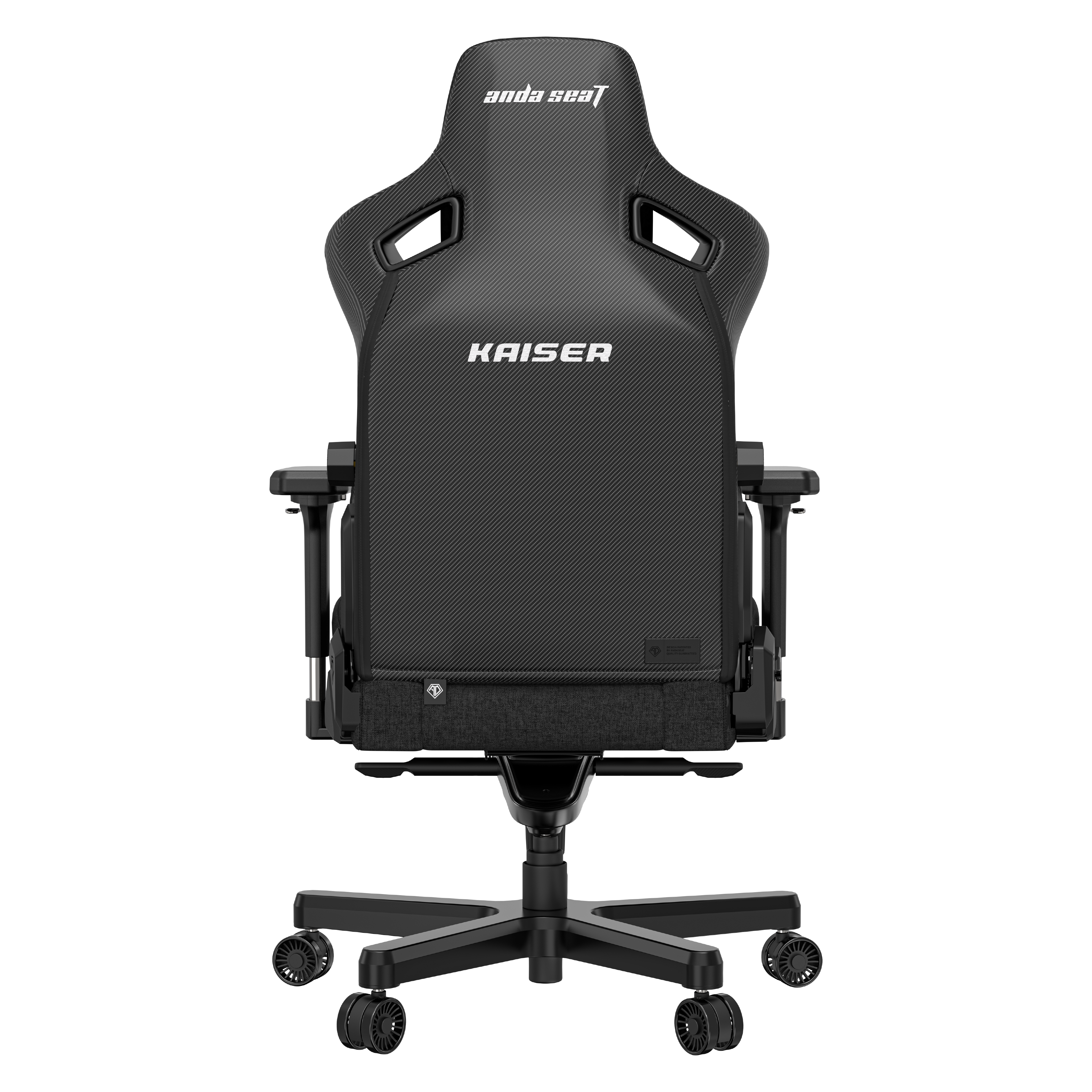 Крісло ігрове Anda Seat Kaiser 3 Black Fabric Size XL фото