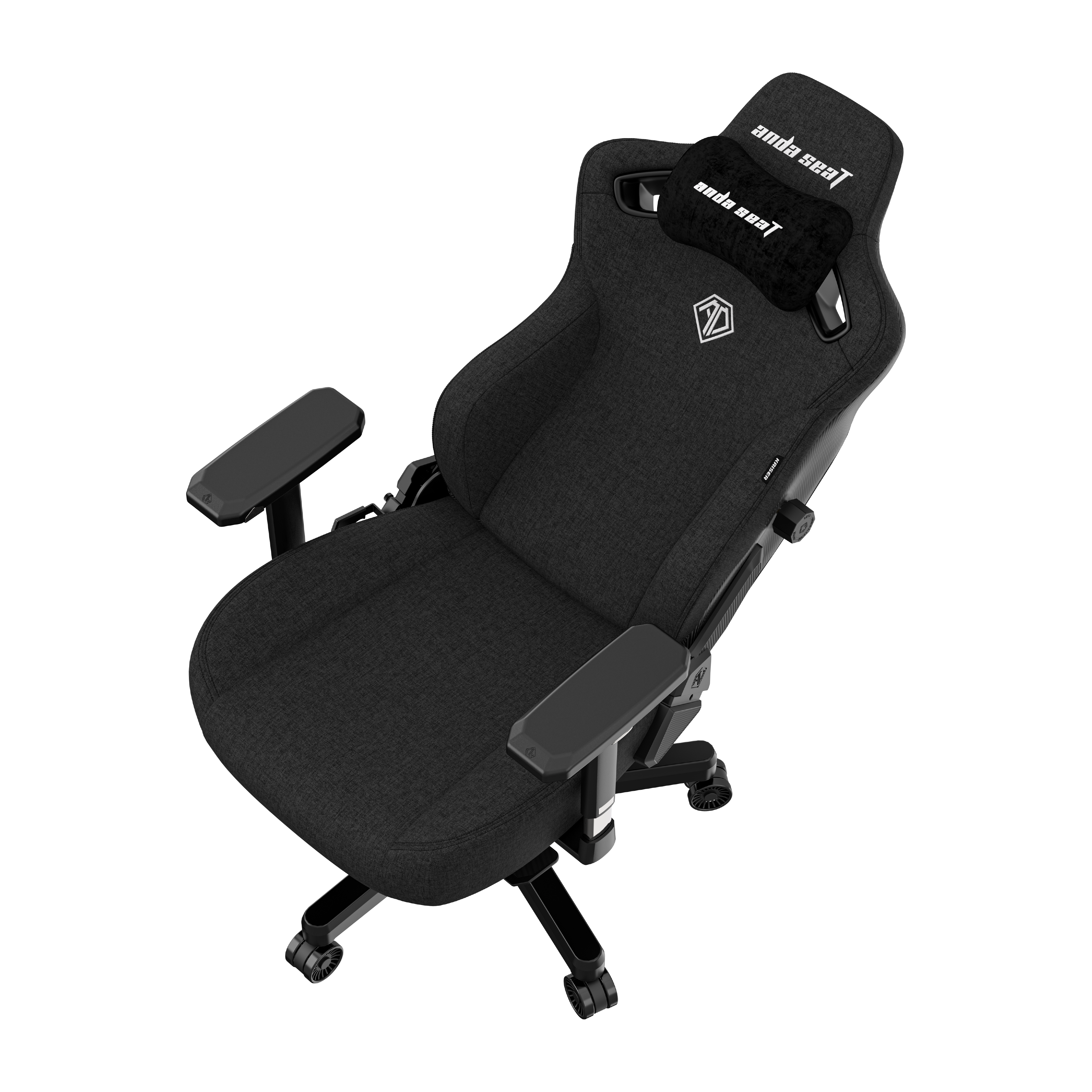 Крісло ігрове Anda Seat Kaiser 3 Black Fabric Size XL фото