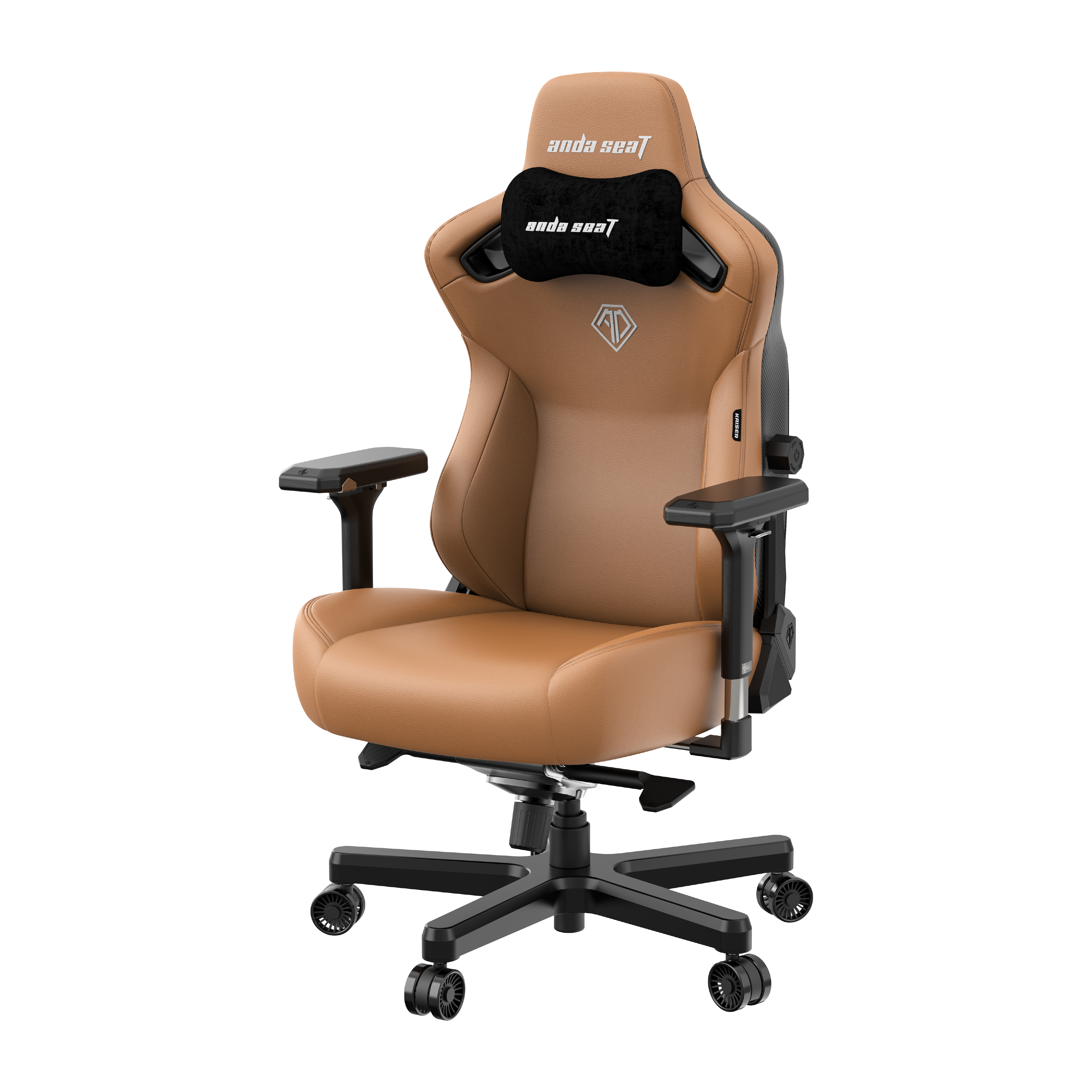 Крісло ігрове Anda Seat Kaiser 3 Brown Size XL фото3